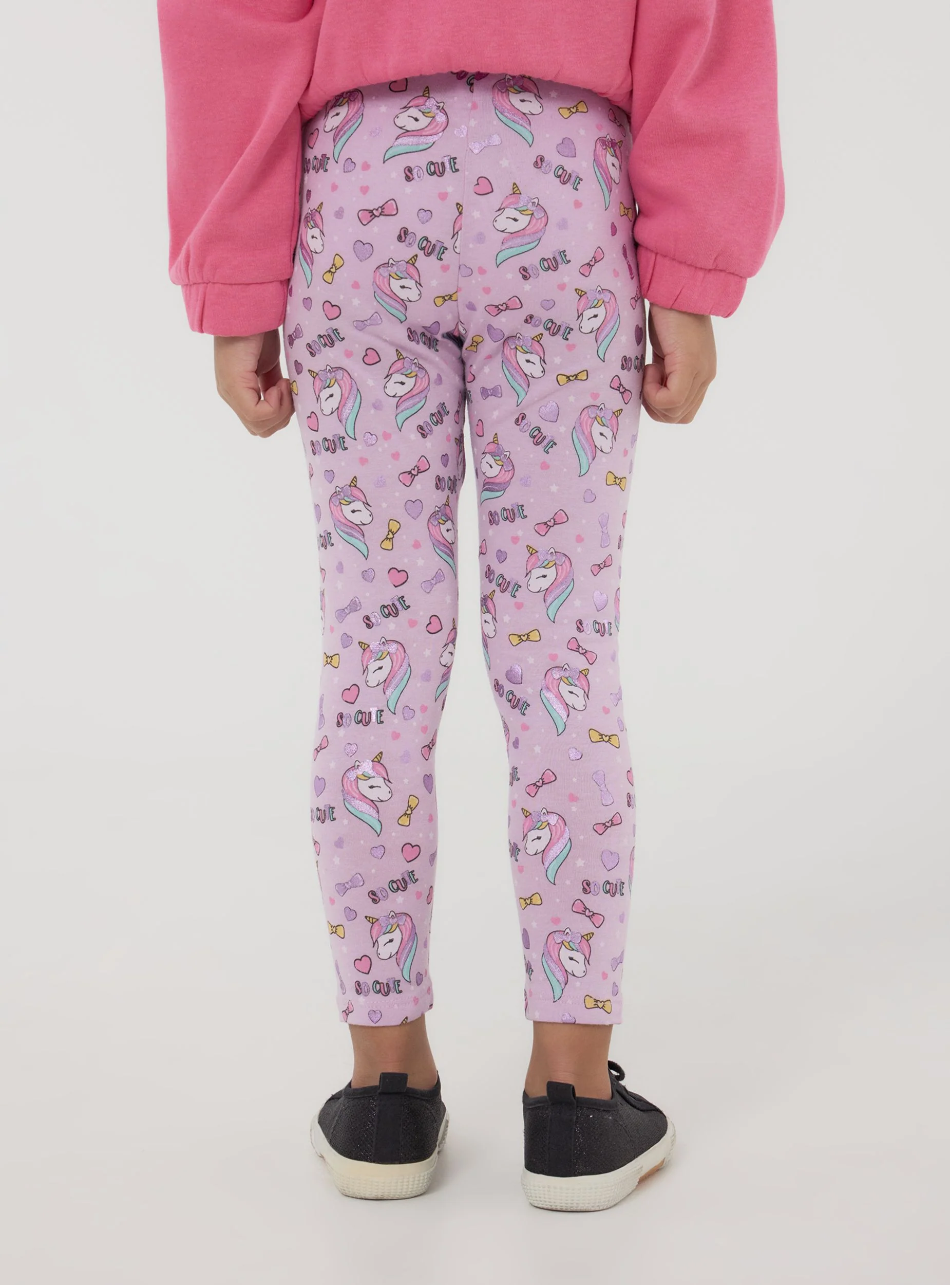Leggings con stampa unicorni - Image 3