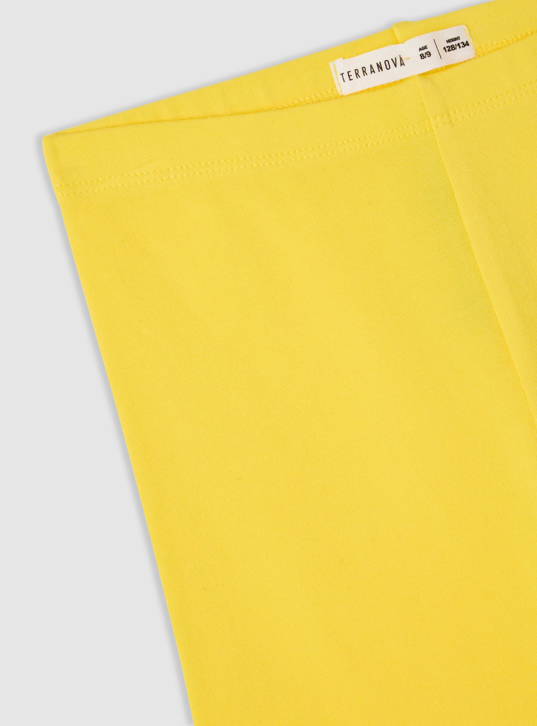 Leggings corti tinta unita