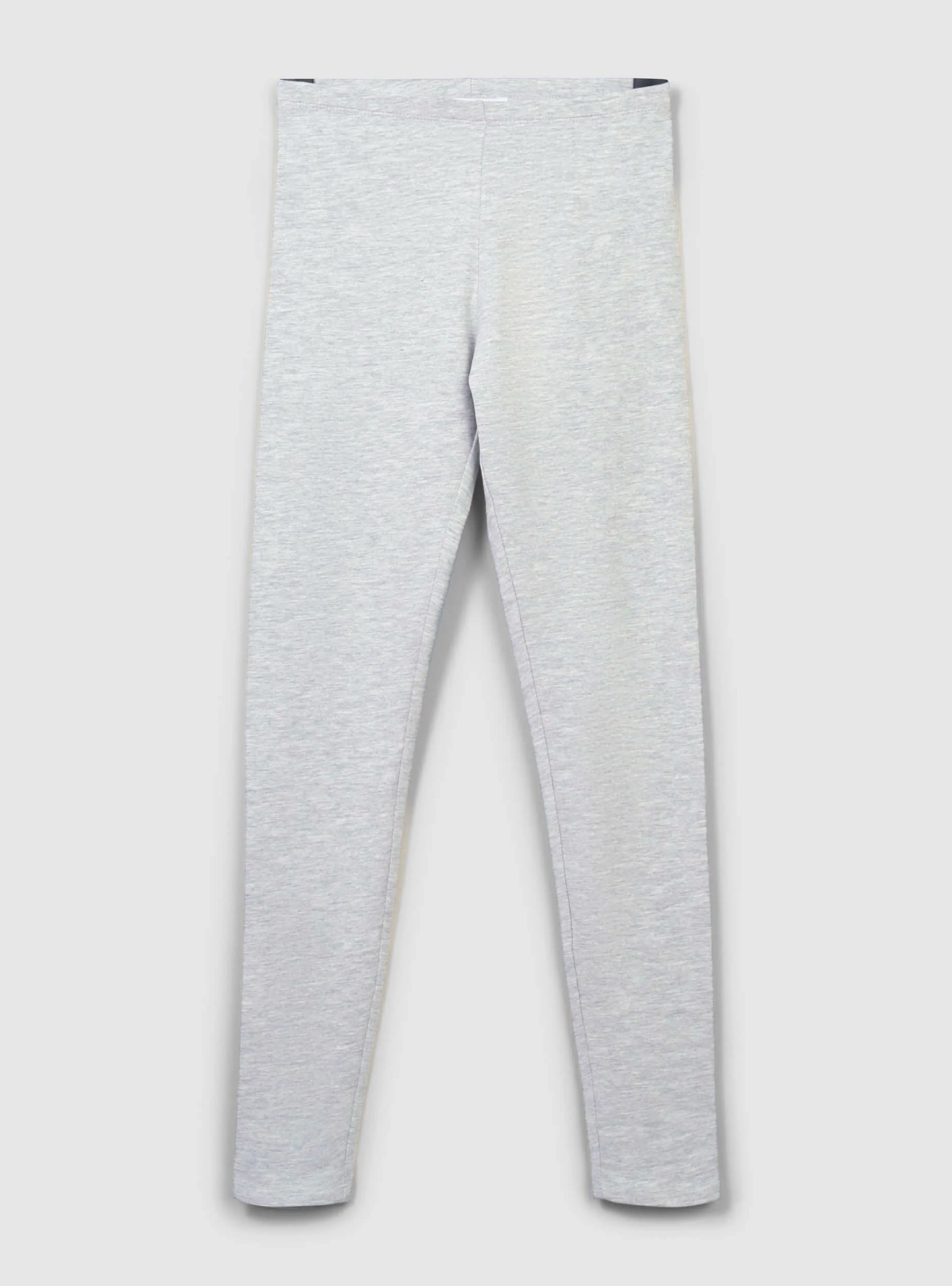 Leggings lunghi a tinta unita - Image 4
