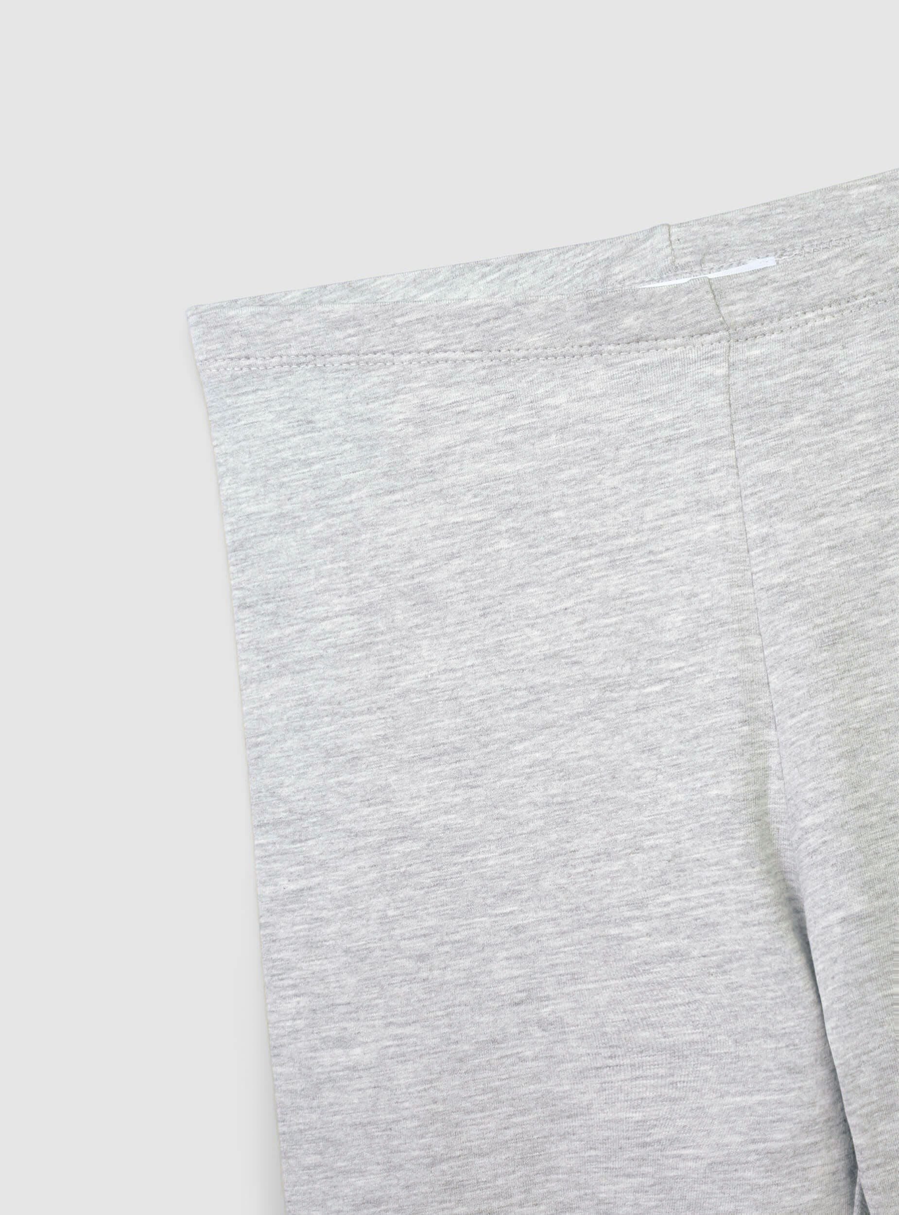 Leggings lunghi a tinta unita - Image 5