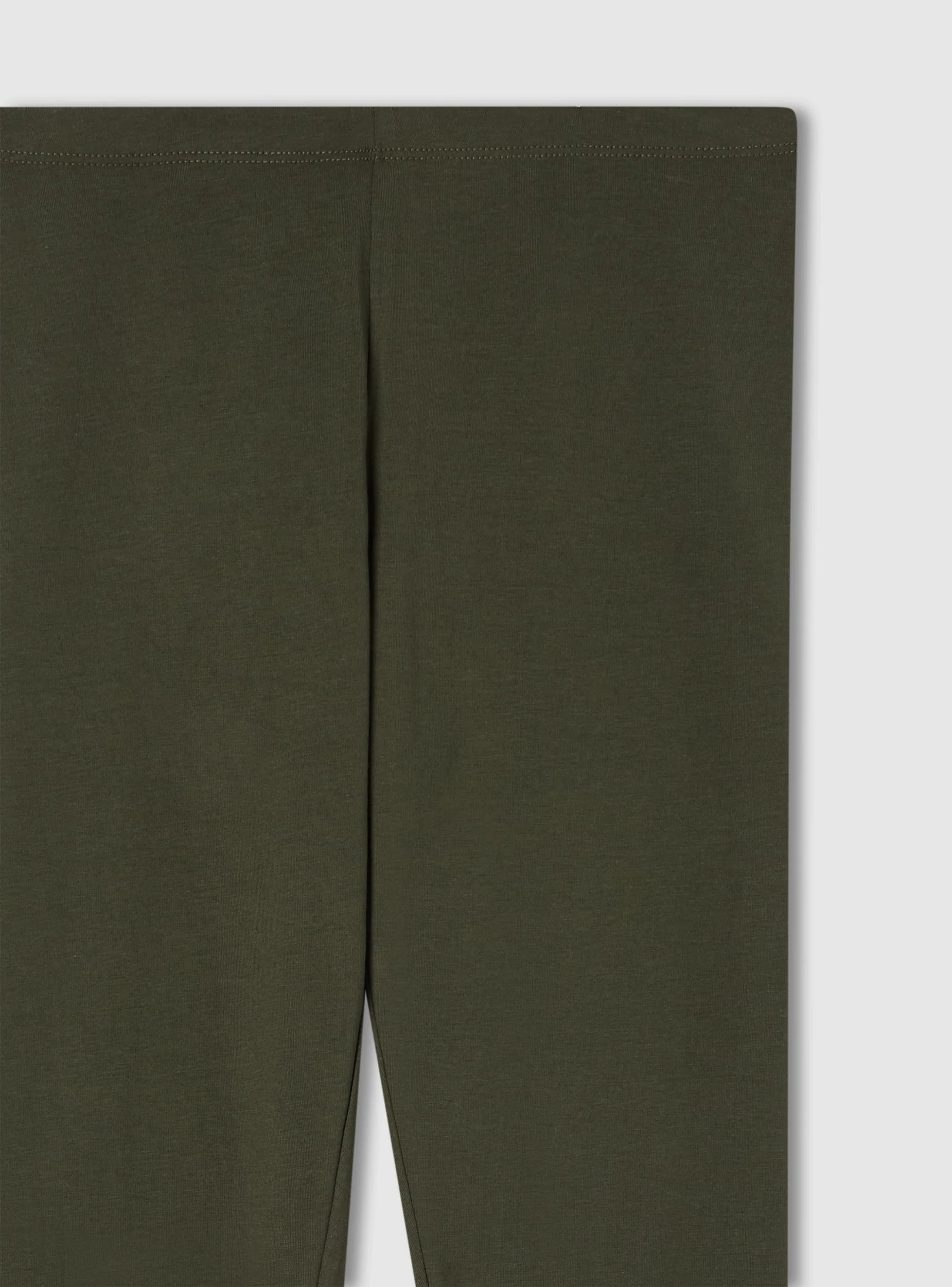 Leggings lunghi a tinta unita - Image 5