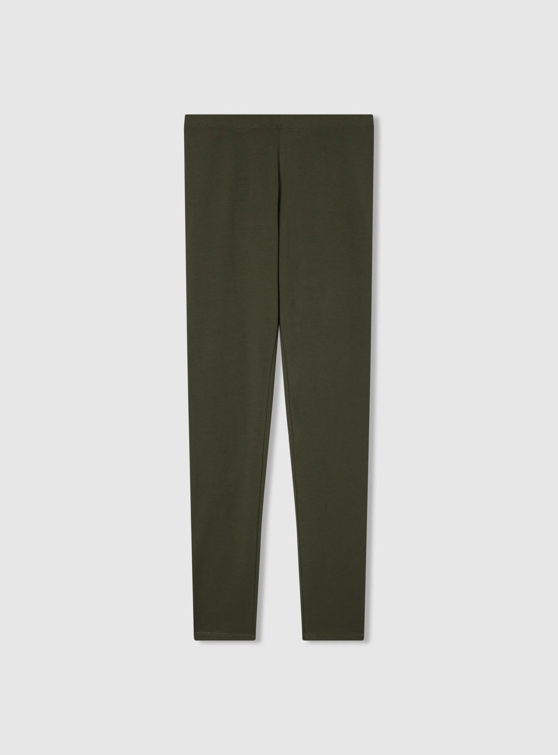 Leggings lunghi a tinta unita - Image 6