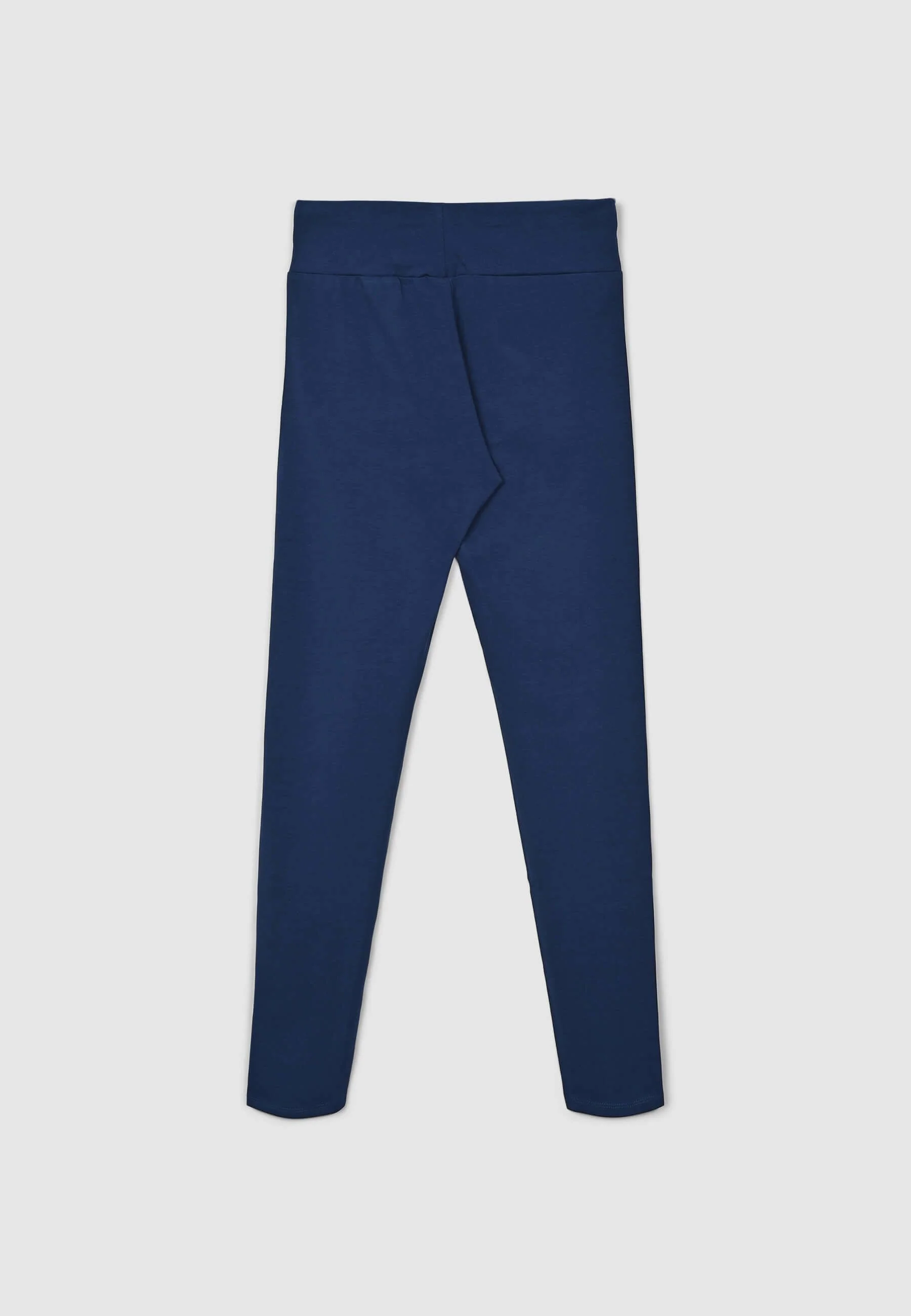 Leggings lunghi a vita alta tinta unita - Image 5