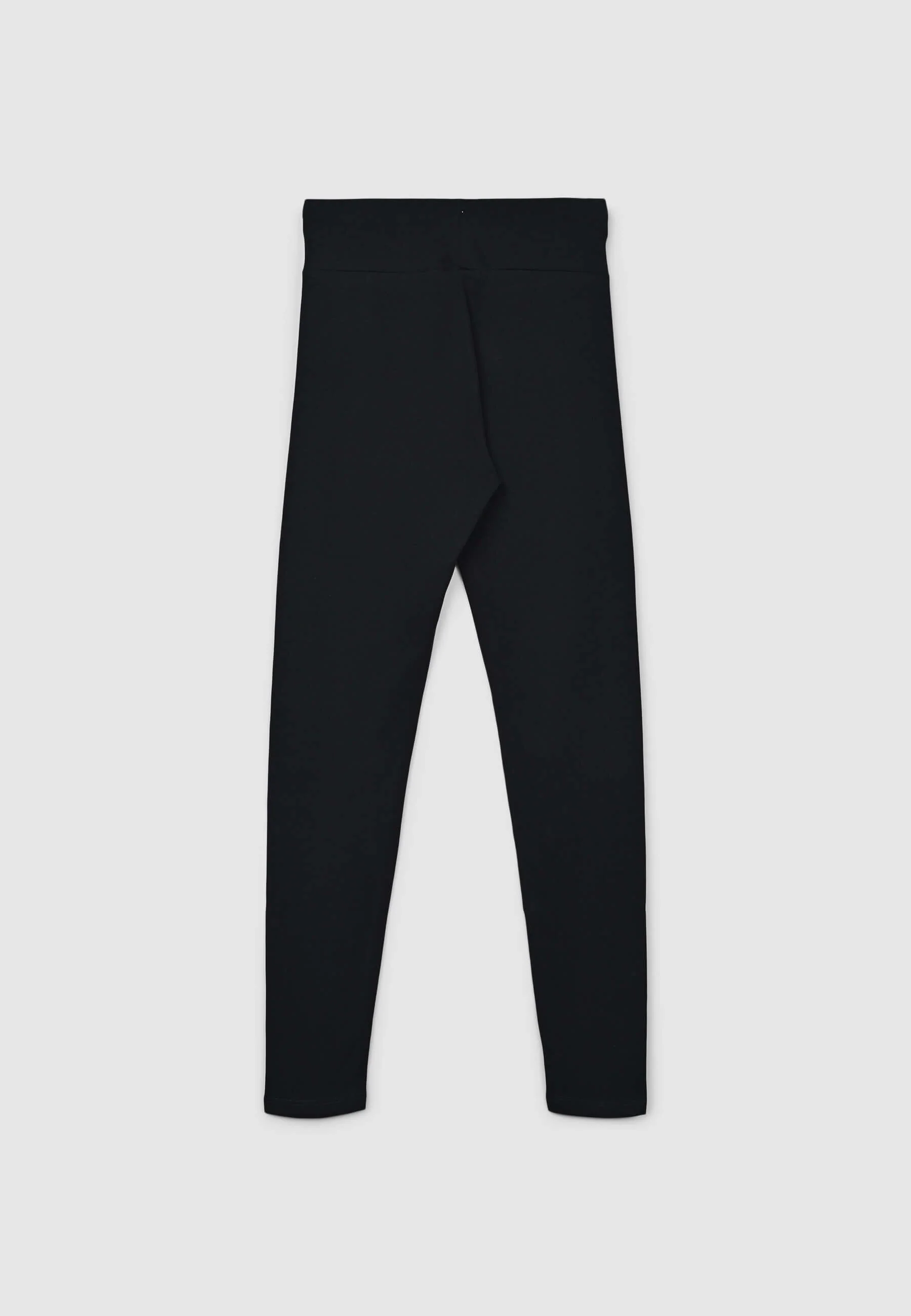 Leggings lunghi a vita alta tinta unita - Image 4