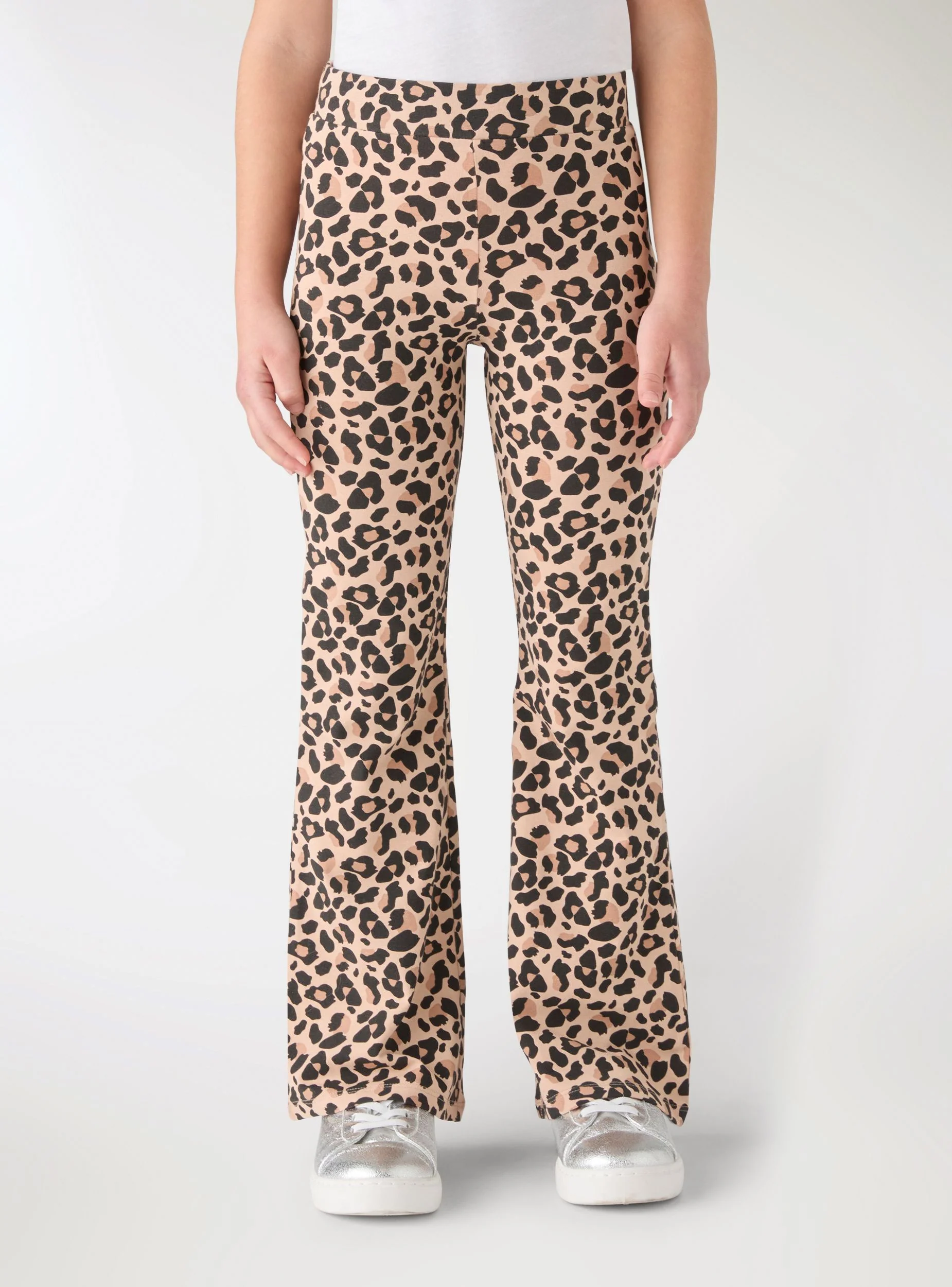 Leggings lunghi a zampa animalier - Image 2