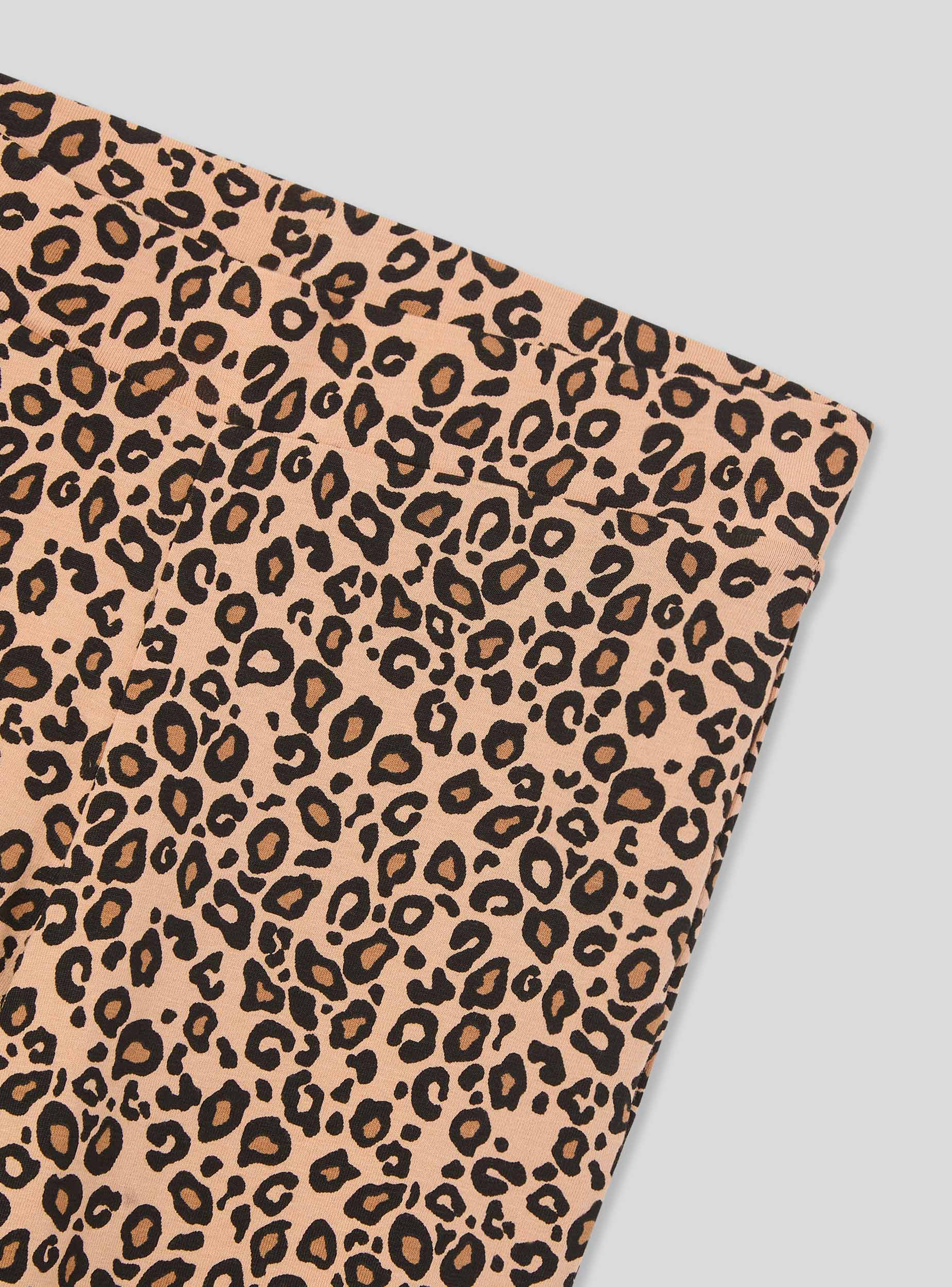 Leggings lunghi a zampa maculati - Image 6