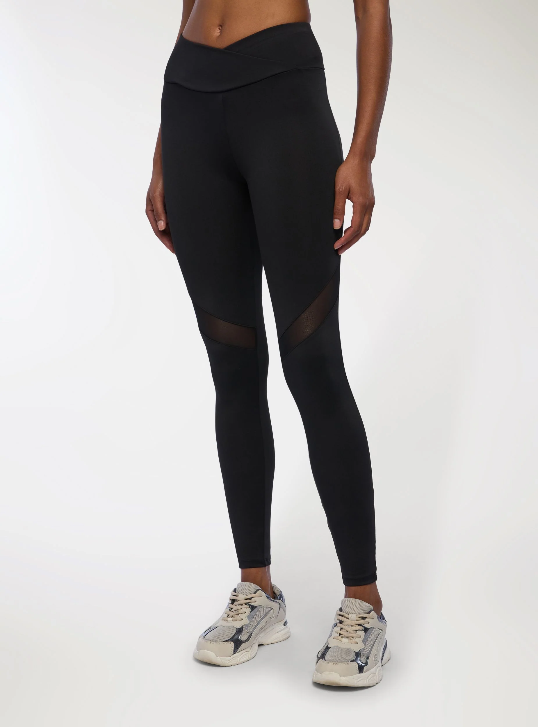 Leggings lunghi con trasparenze - Image 2