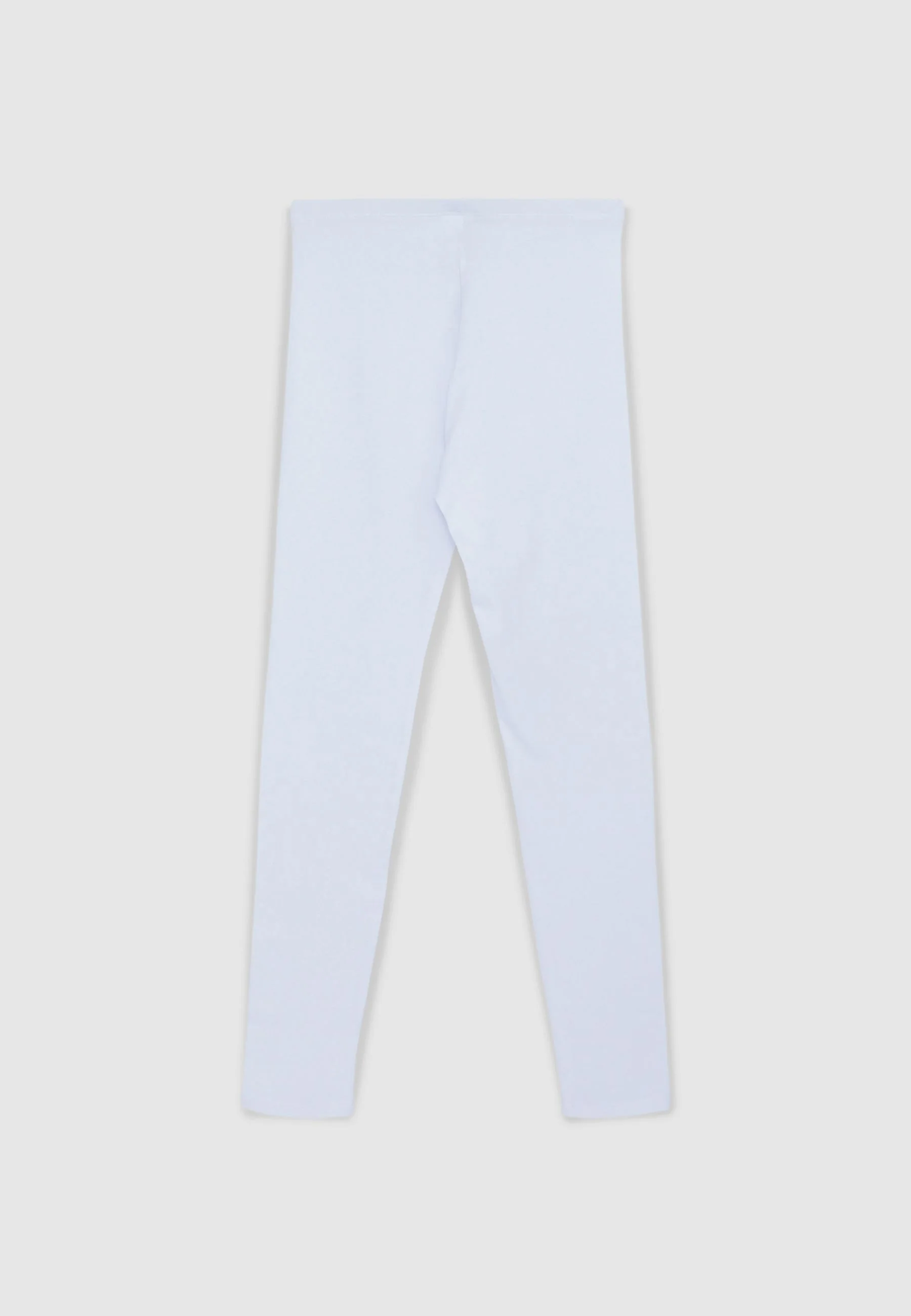 Leggings lunghi tinta unita in jersey stretch - Image 5