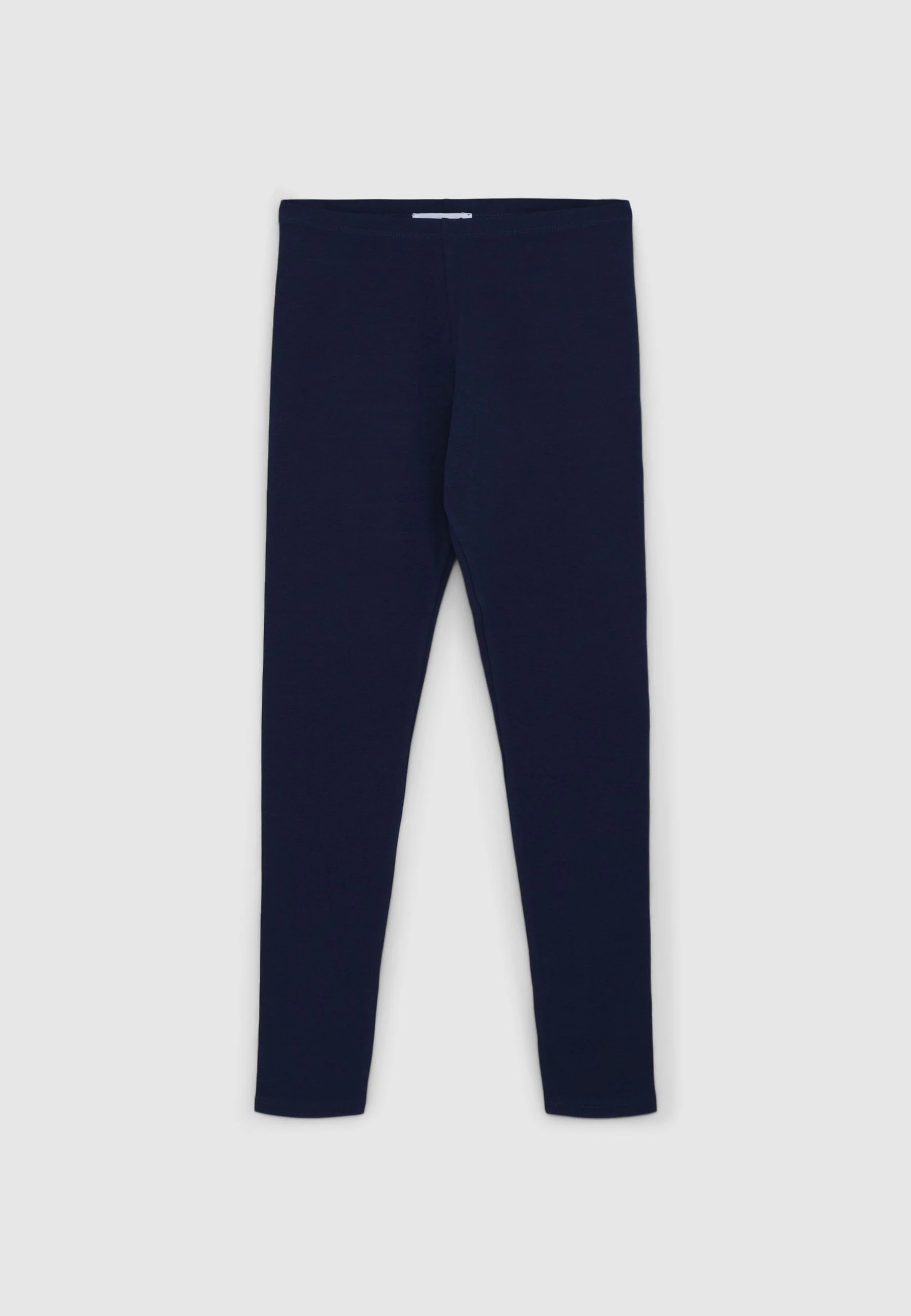 Leggings lunghi tinta unita in jersey stretch - Image 5