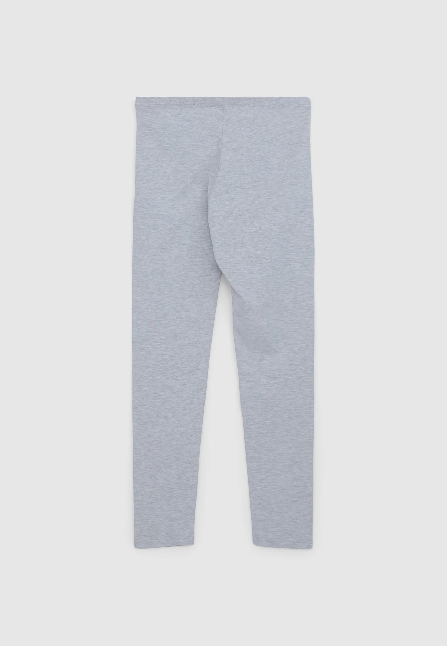 Leggings lunghi tinta unita in jersey stretch - Image 4
