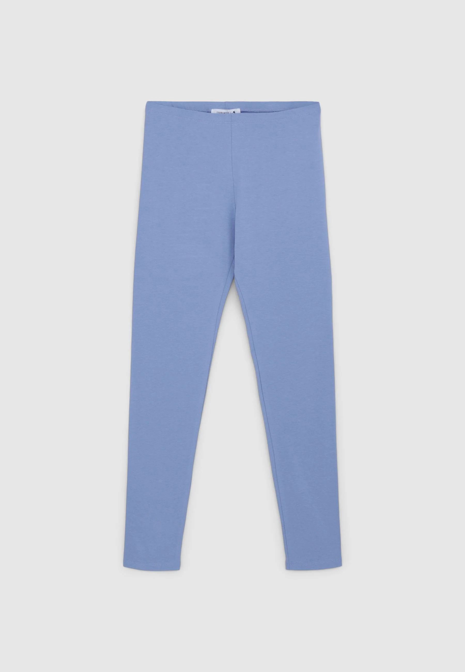 Leggings lunghi tinta unita in jersey stretch - Image 6
