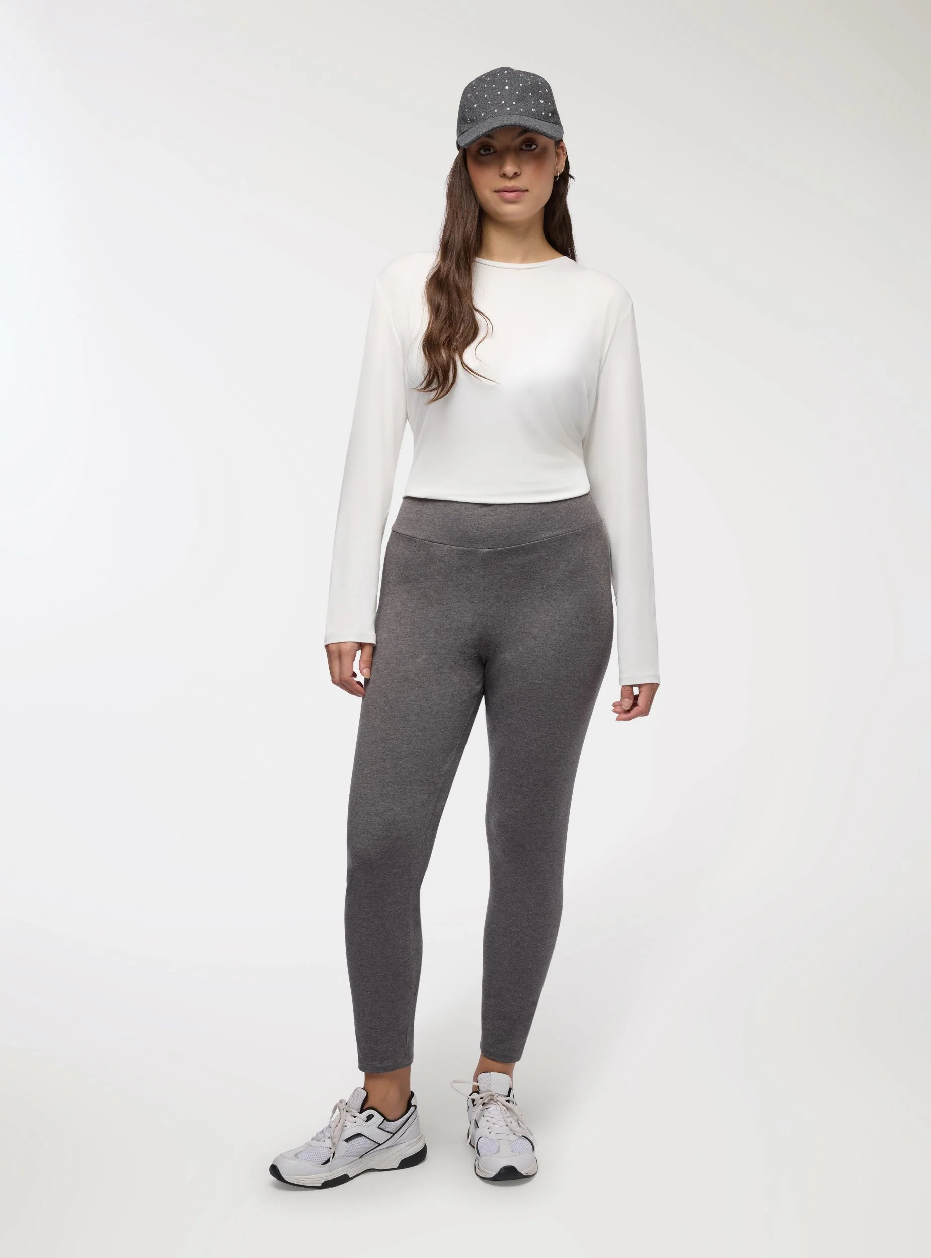Leggings lunghi vita alta