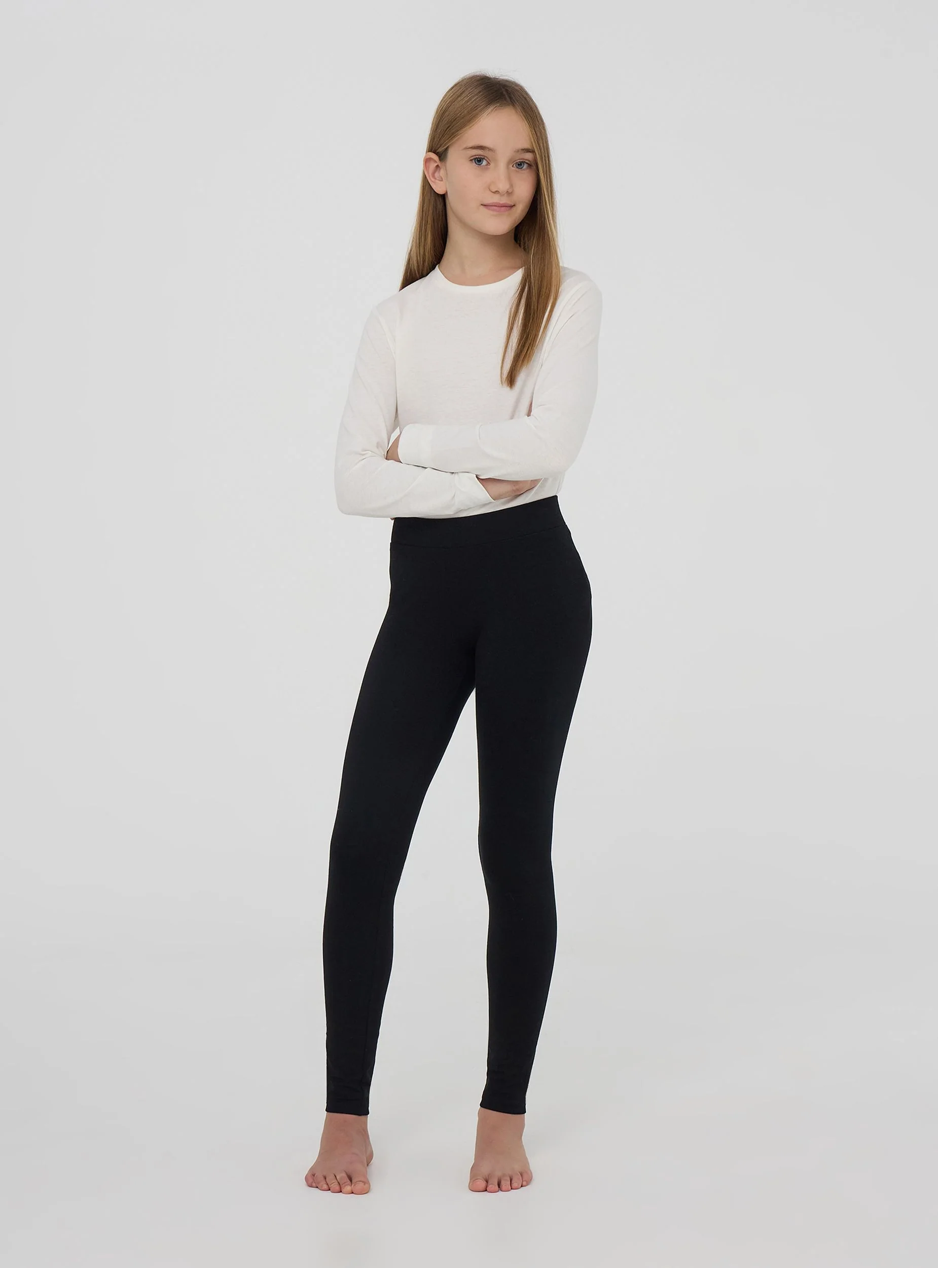 Leggings pesanti a vita alta - Image 3
