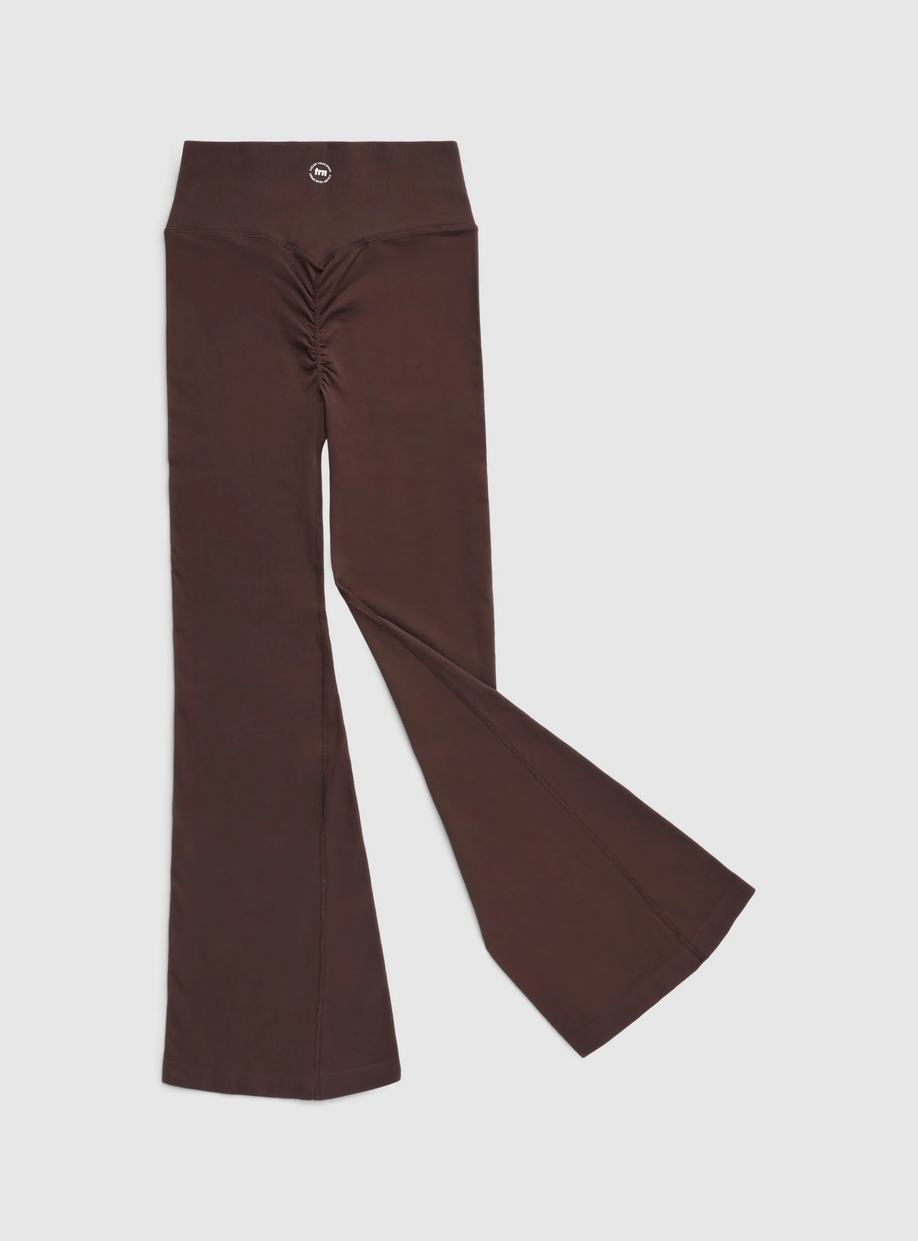 Leggings sportivi a zampa con arriccio - Image 5