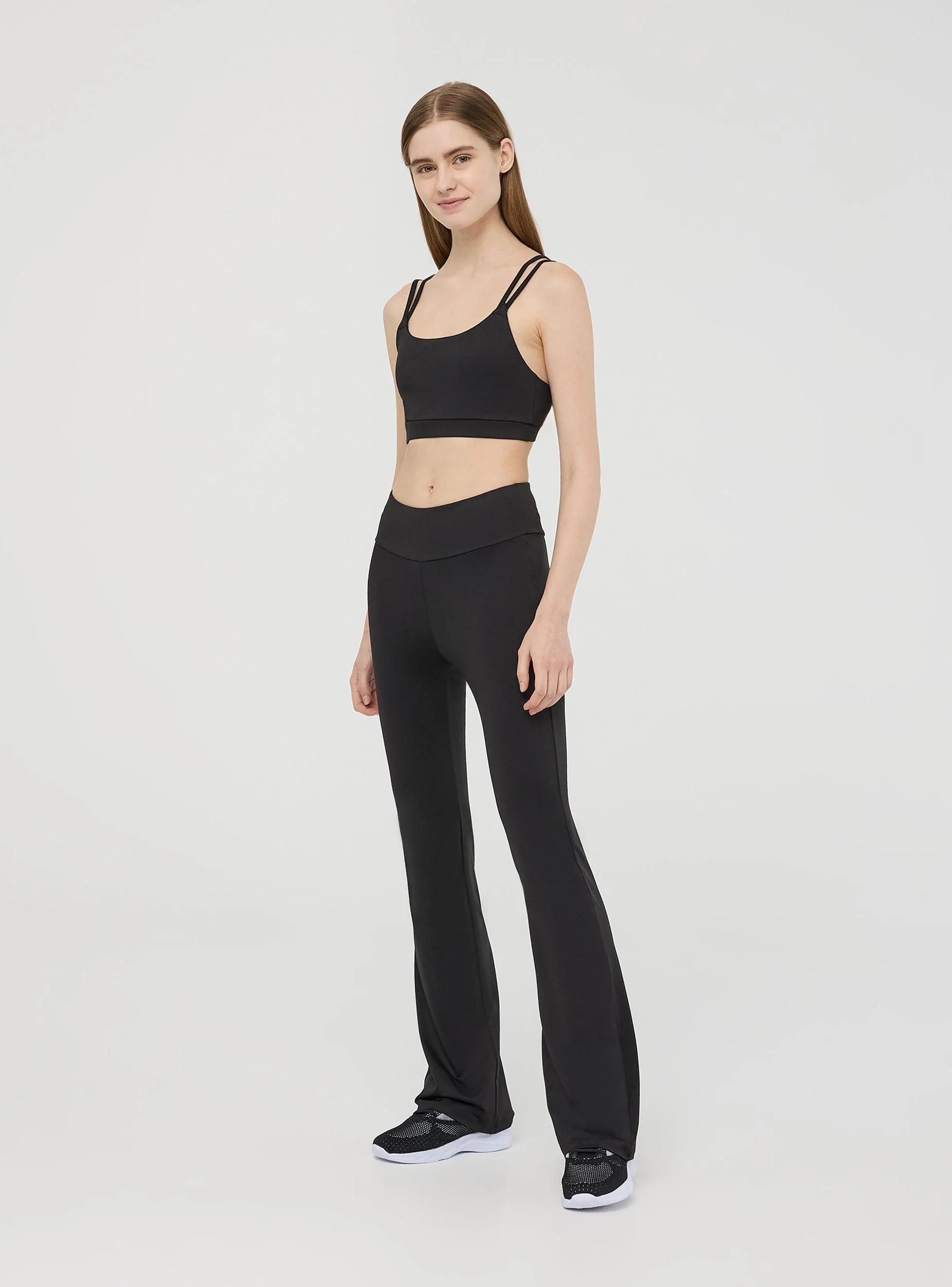 Leggings sportivi a zampa