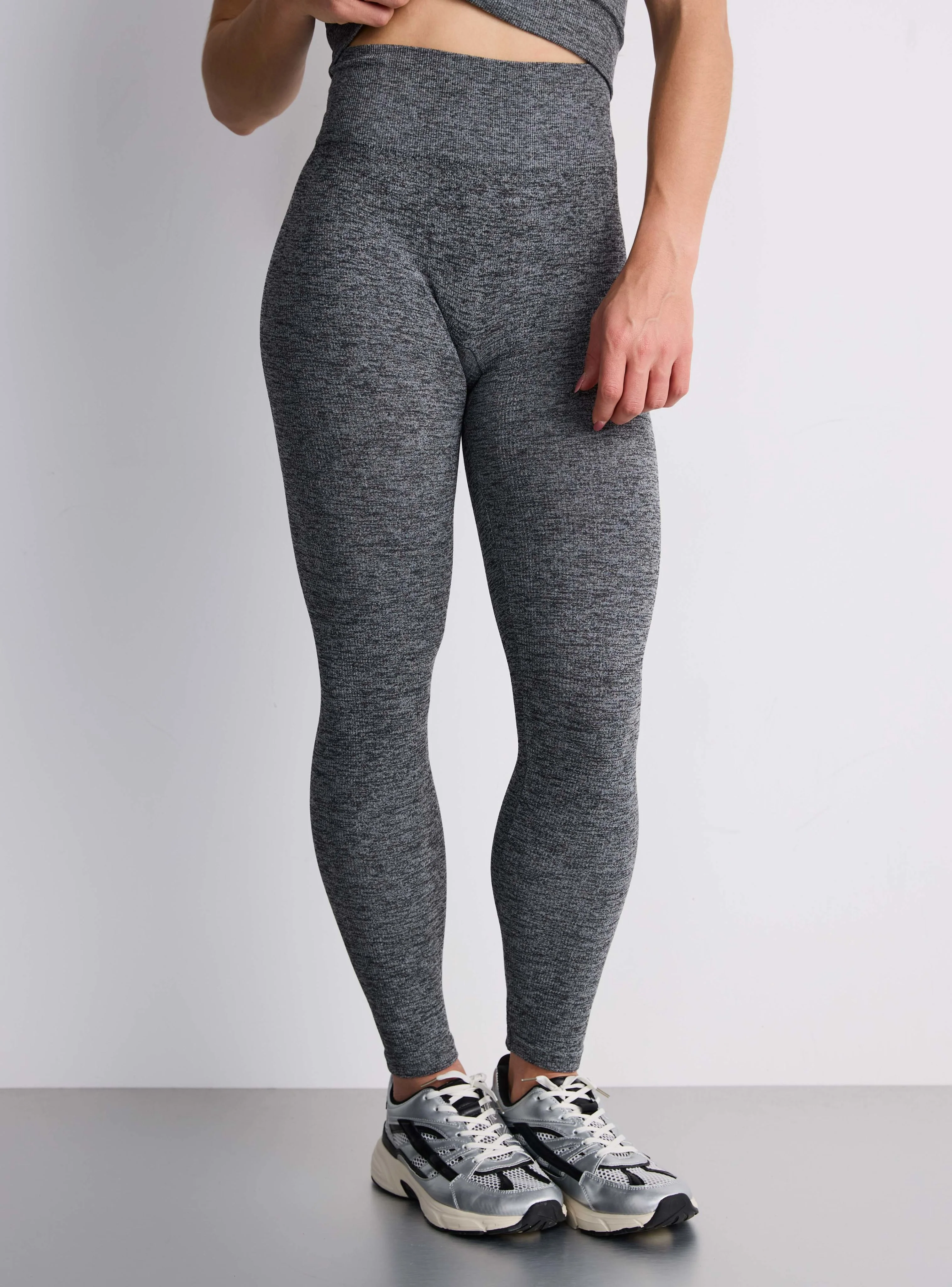 Leggings sportivi tinta unita - Image 3