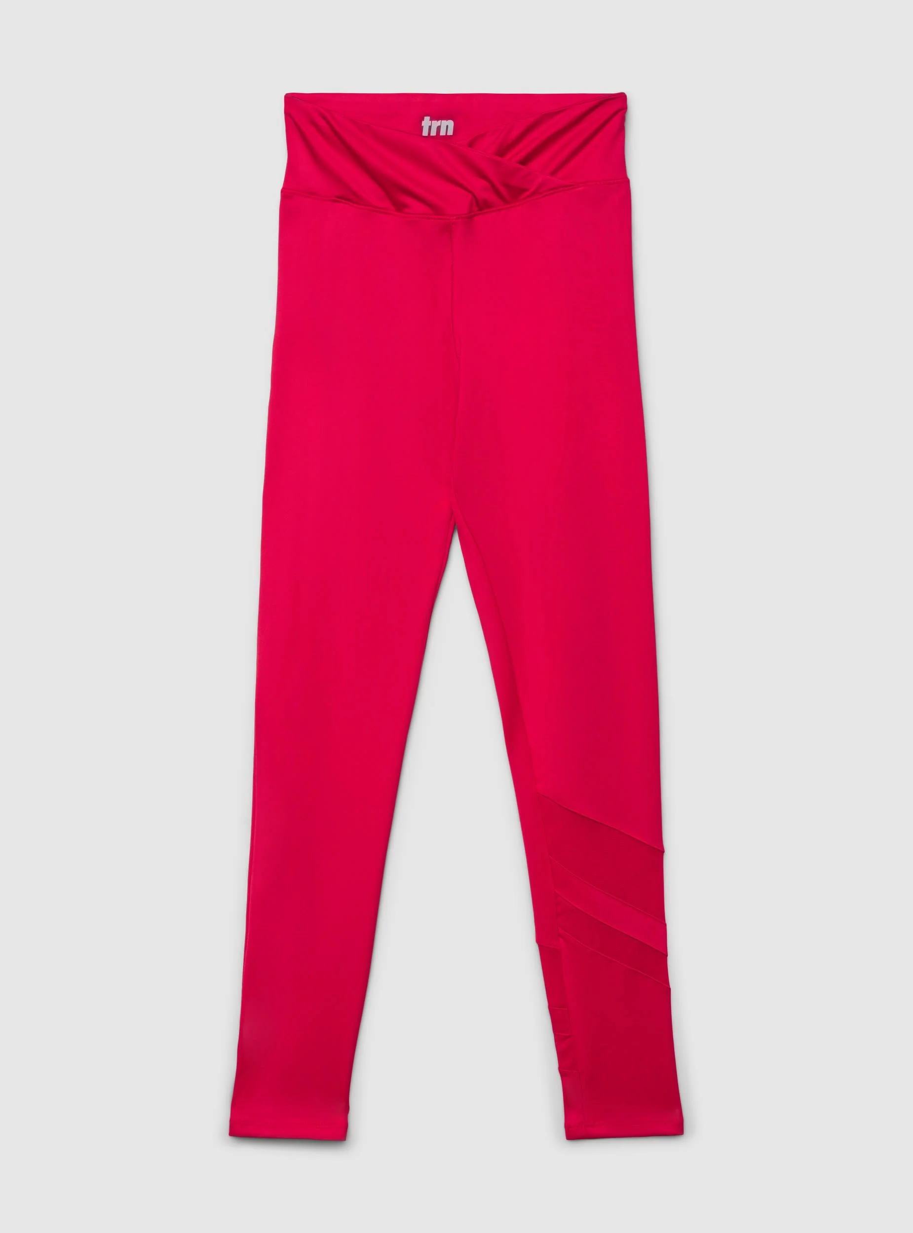 Leggings sportivo con inserto in tulle - Image 4