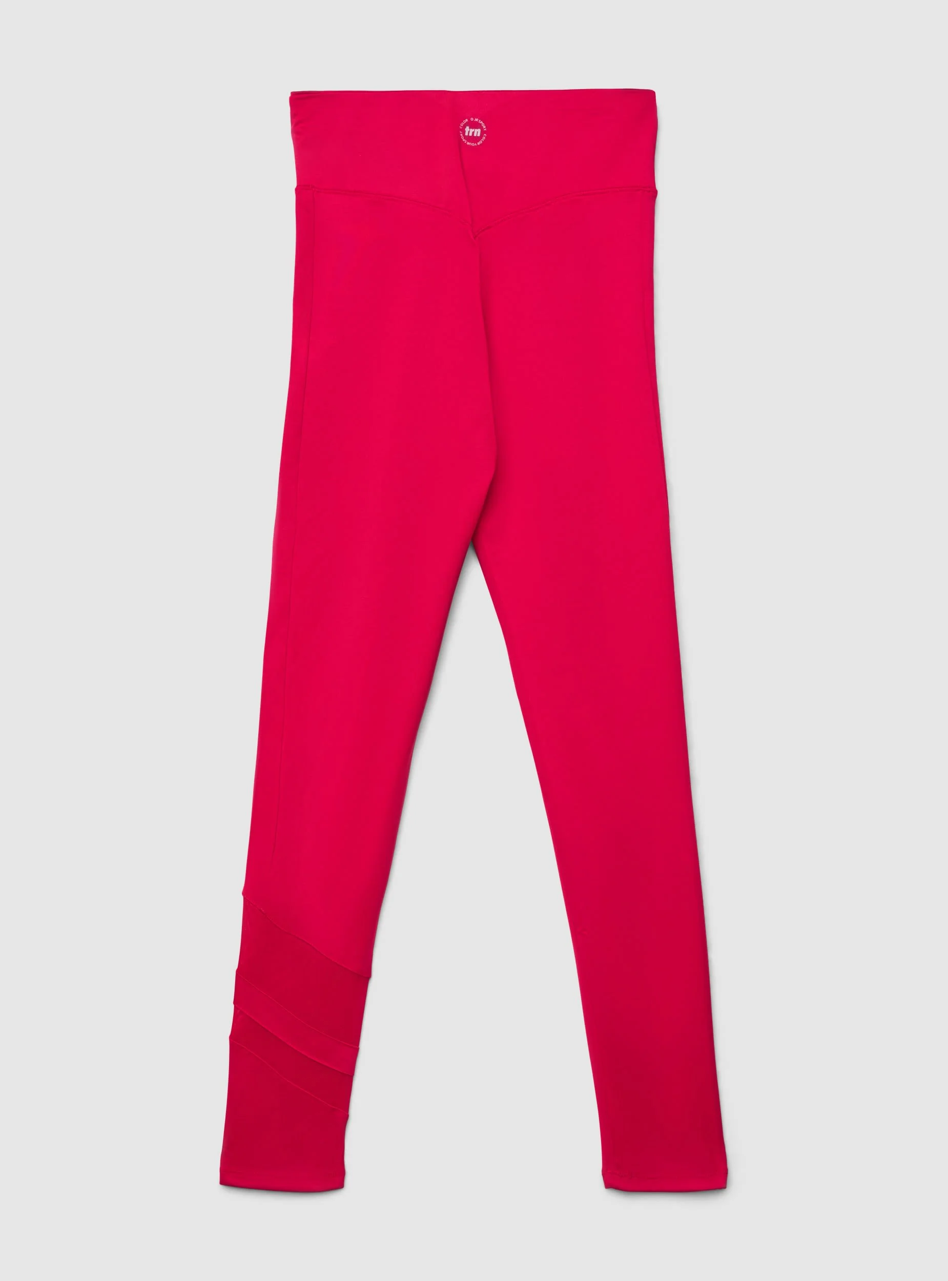 Leggings sportivo con inserto in tulle - Image 5