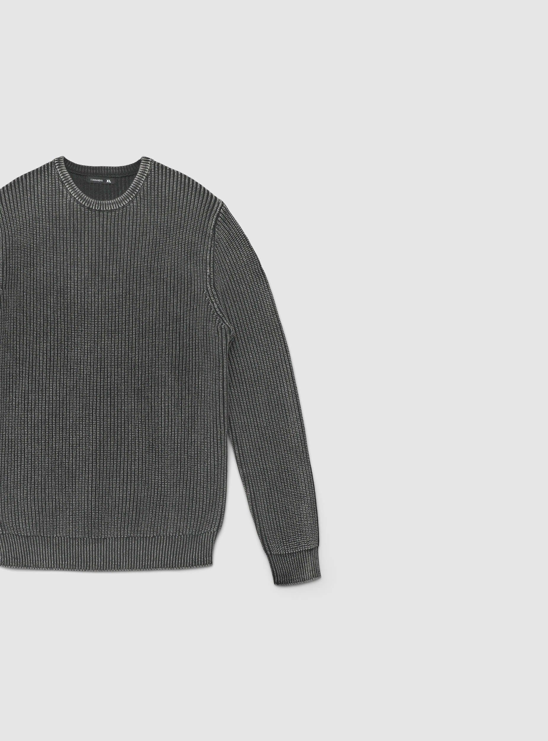 Maglia a costa inglese acid wash - Image 6