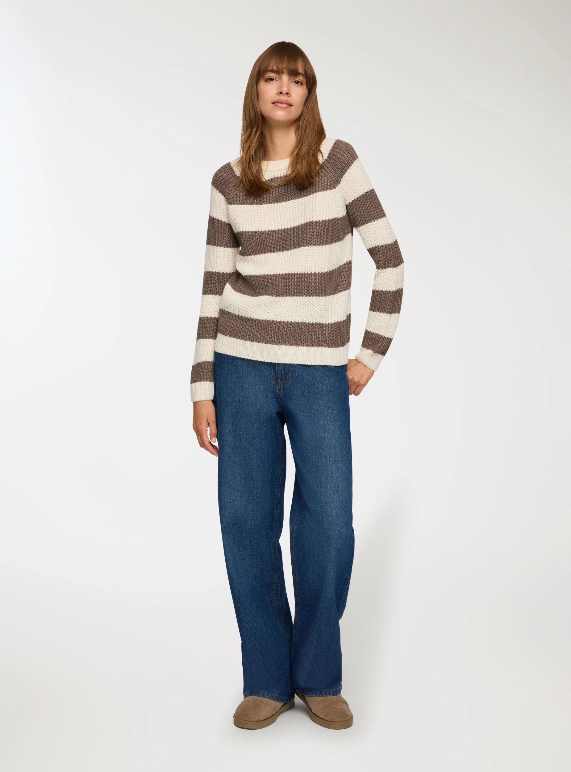 Maglia a righe costa inglese