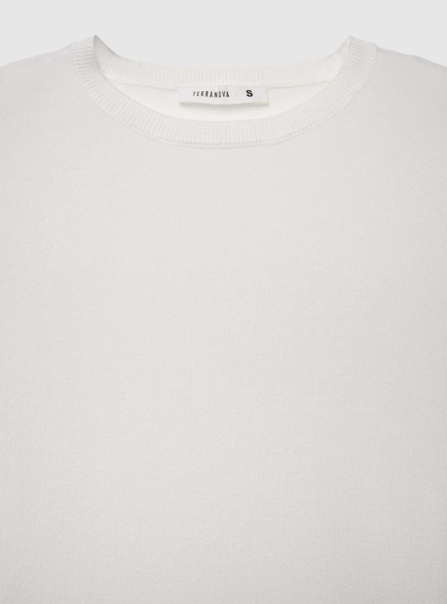 Maglia a tinta unita con girocollo - Image 7