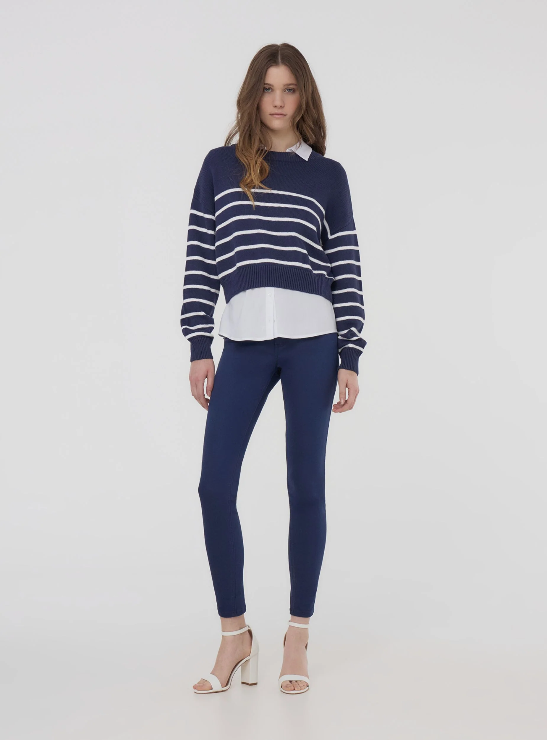 Maglia ampia a righe - Image 2