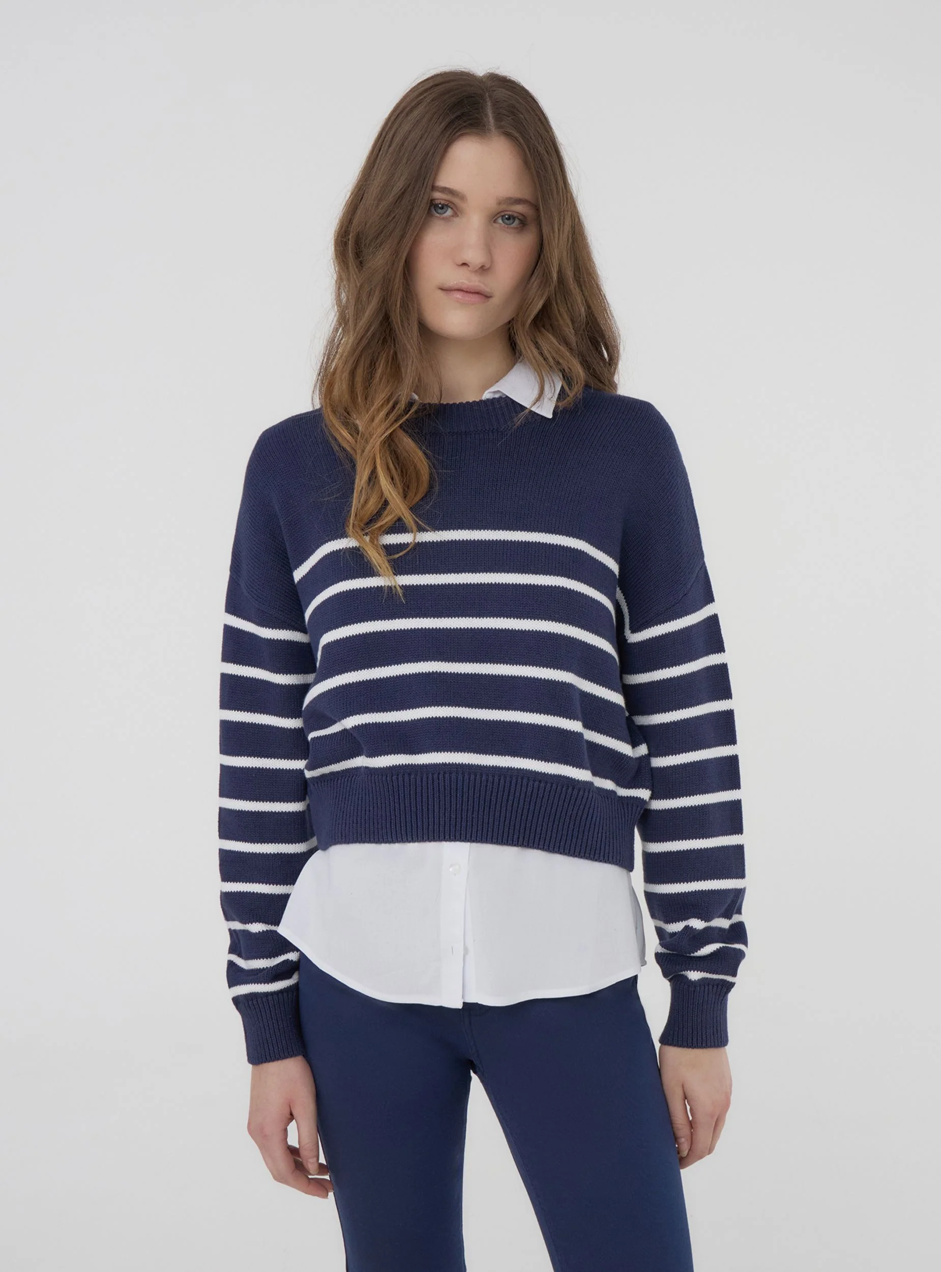 Maglia ampia a righe - Image 3