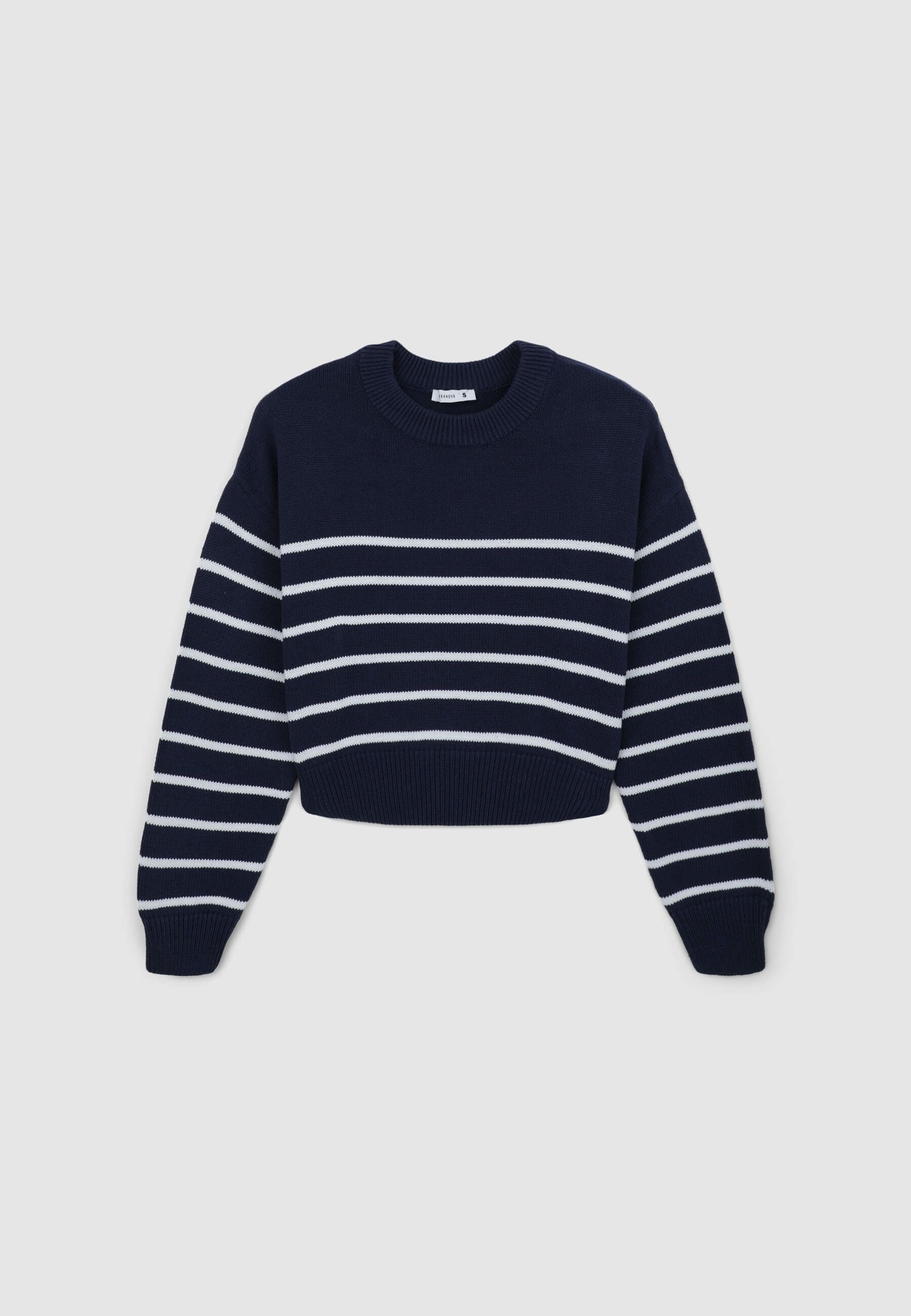 Maglia ampia a righe - Image 4