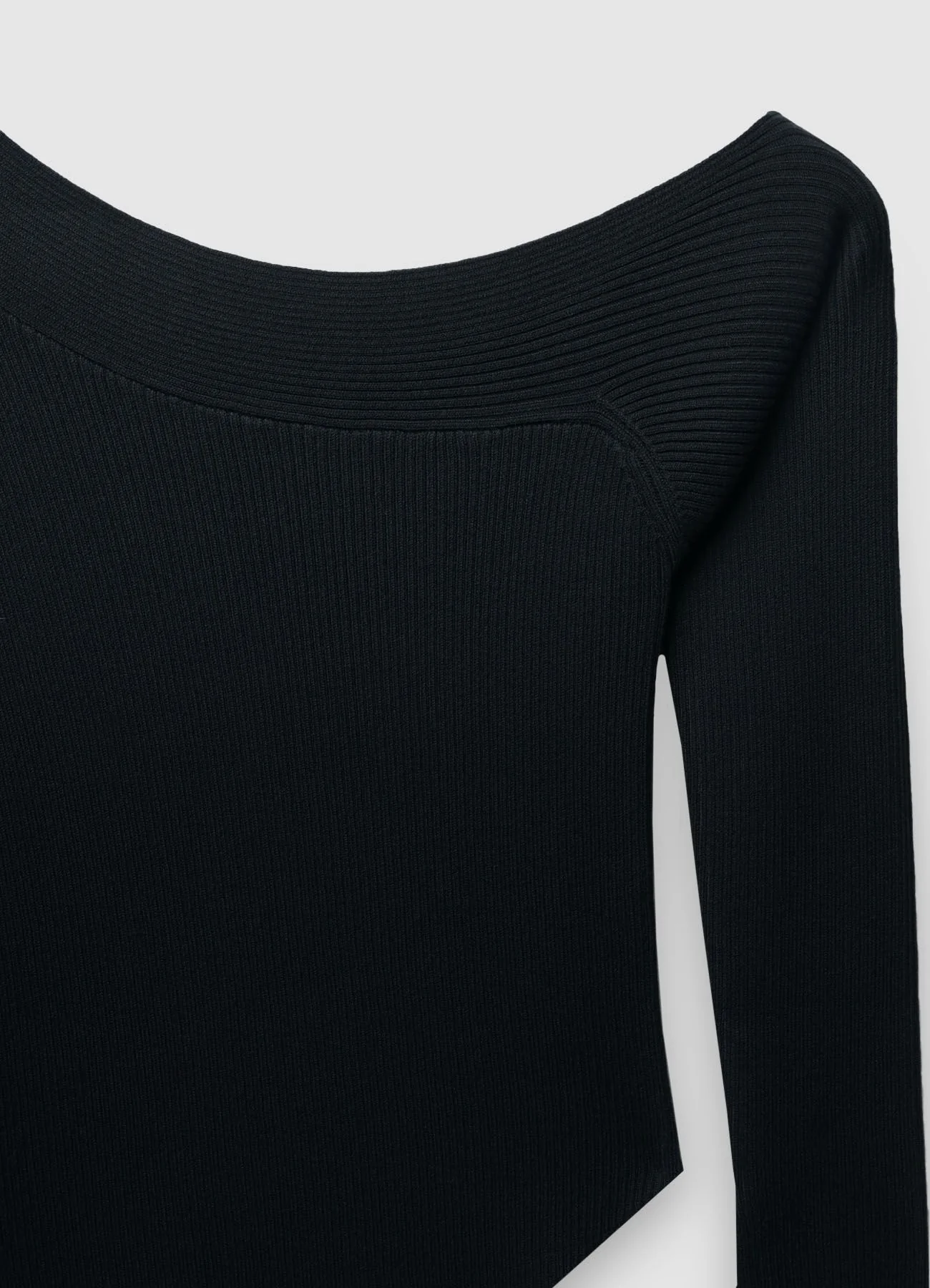 Maglia asimmetrica tinta unita - Image 6