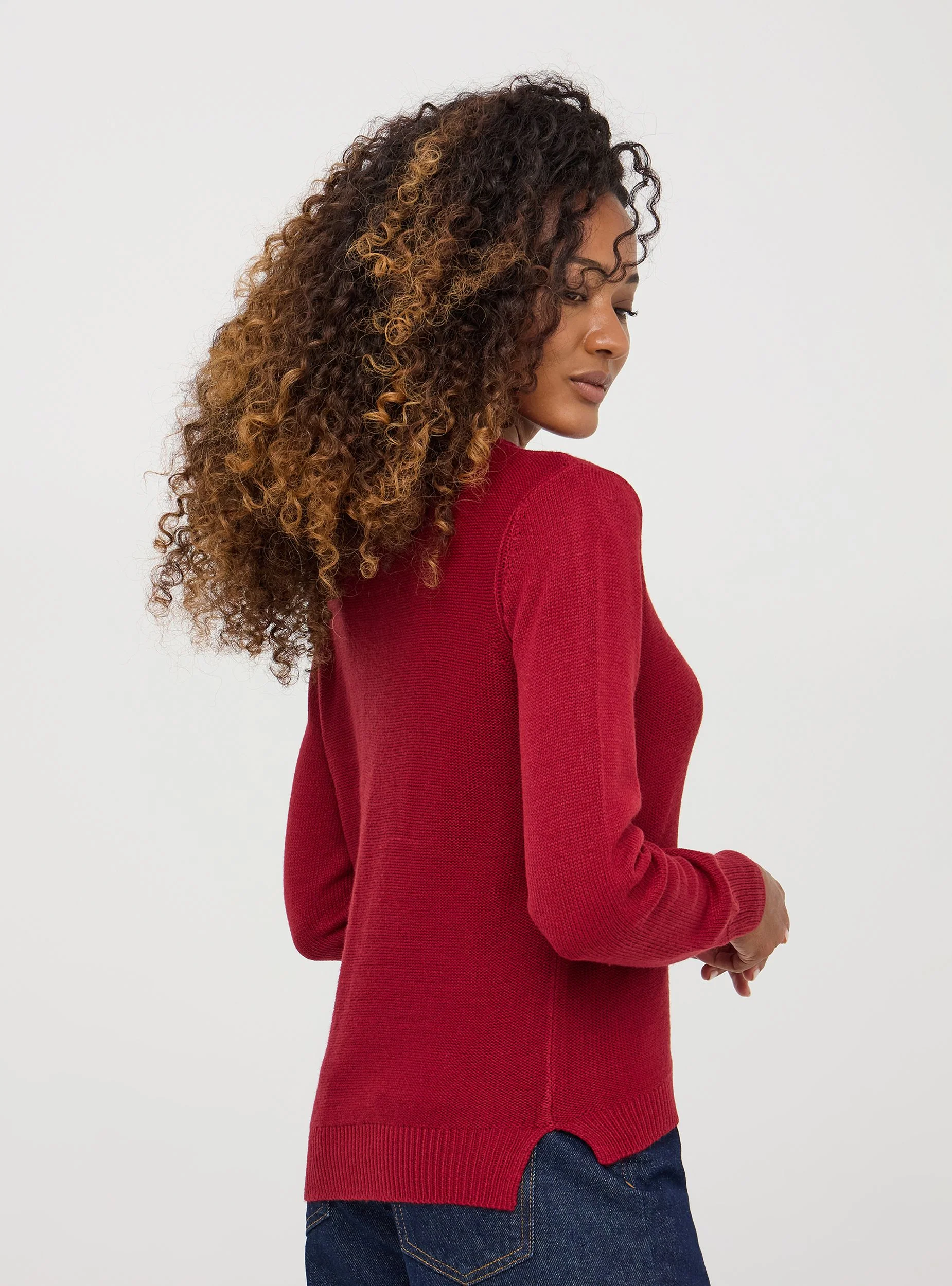 Maglia basic a tinta unita