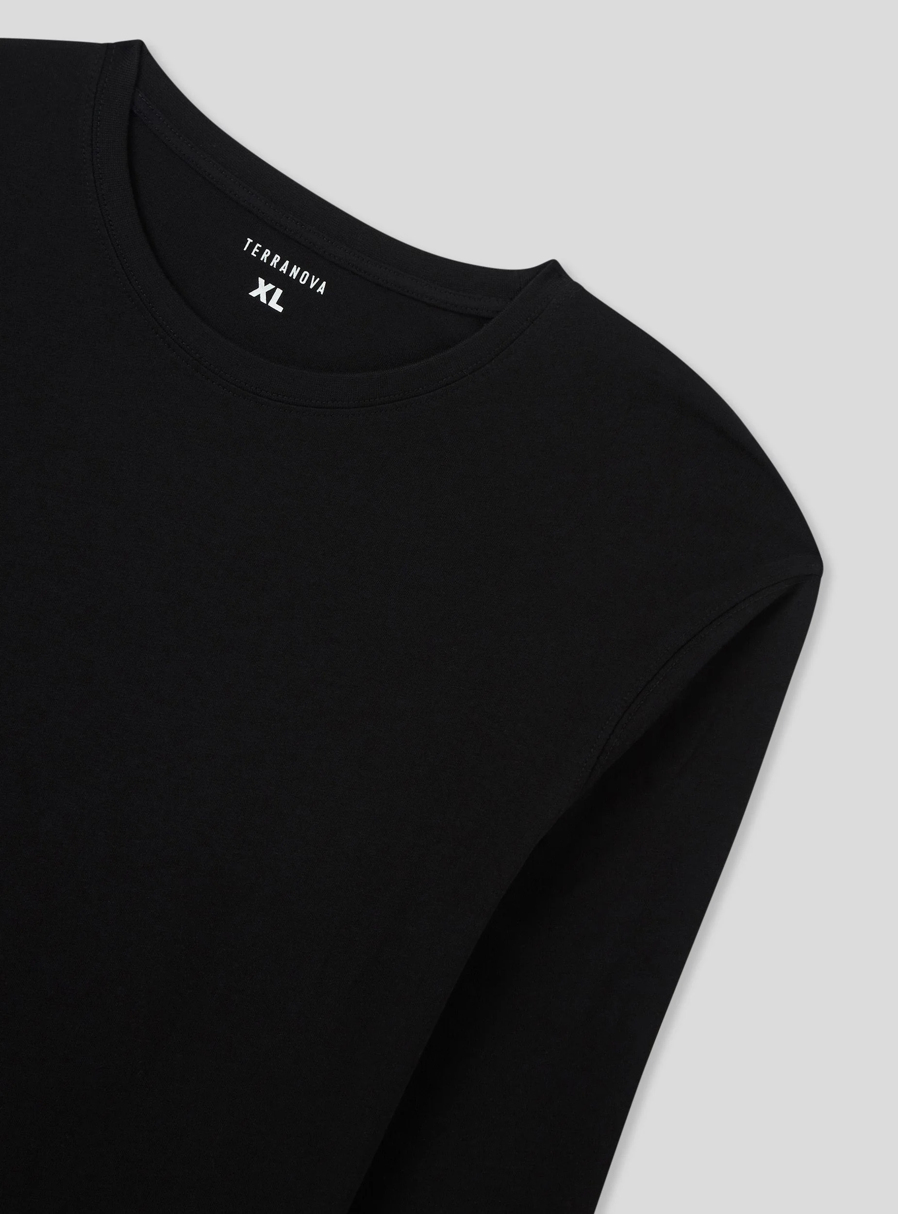 Maglia basic in cotone a tinta unita - Image 6