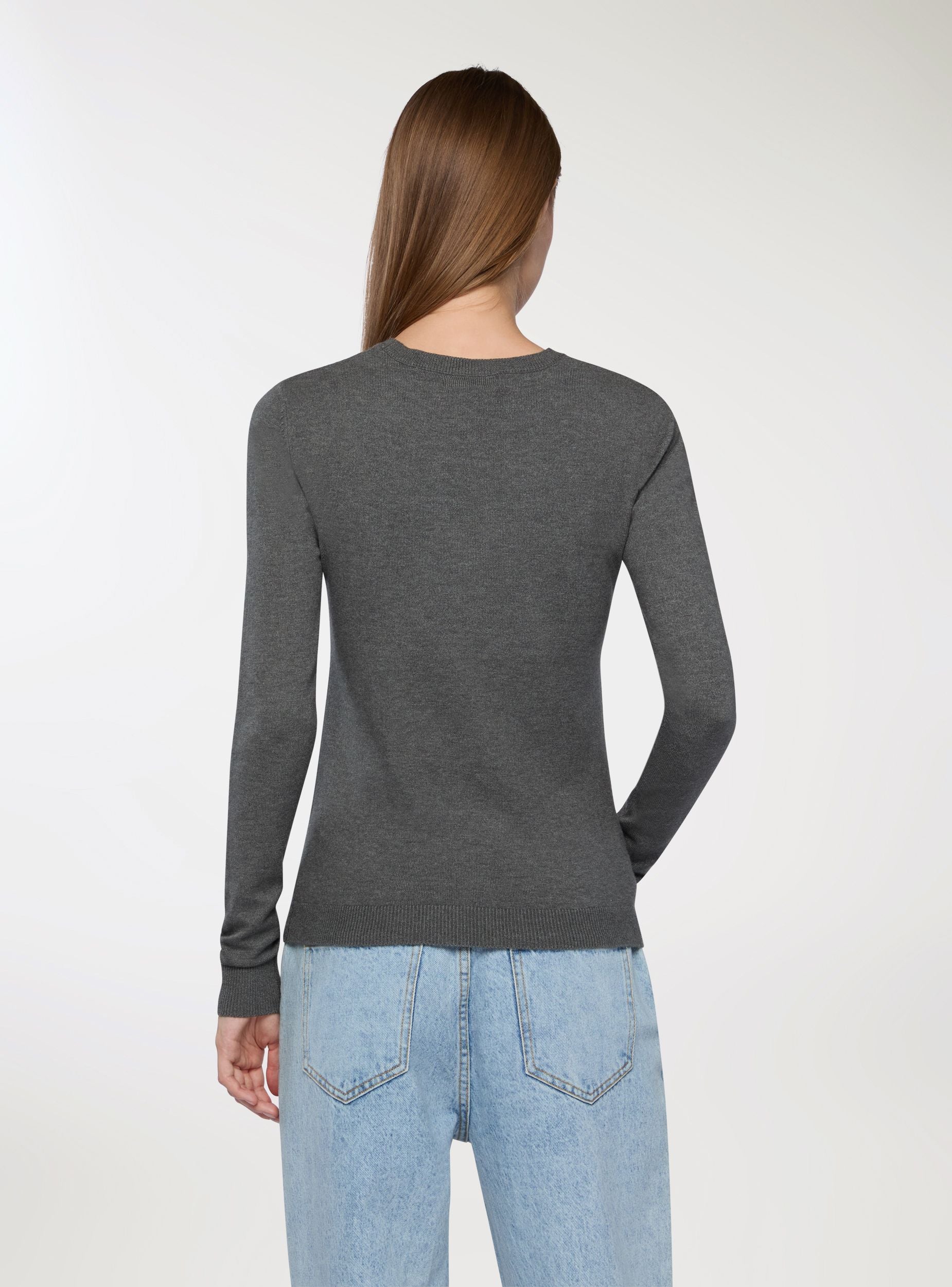 Maglia basic tinta unita - Image 3