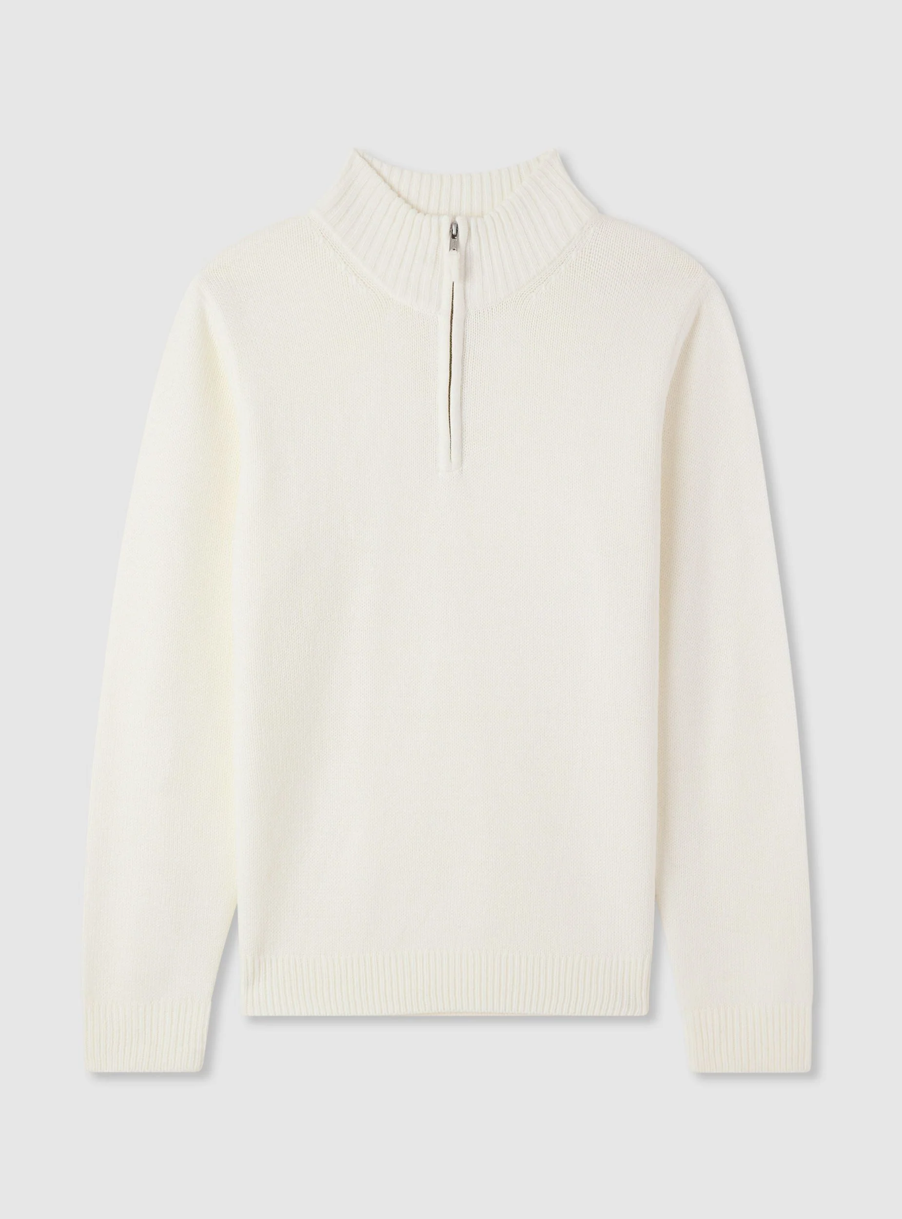 Maglia collo alto con zip - Image 6