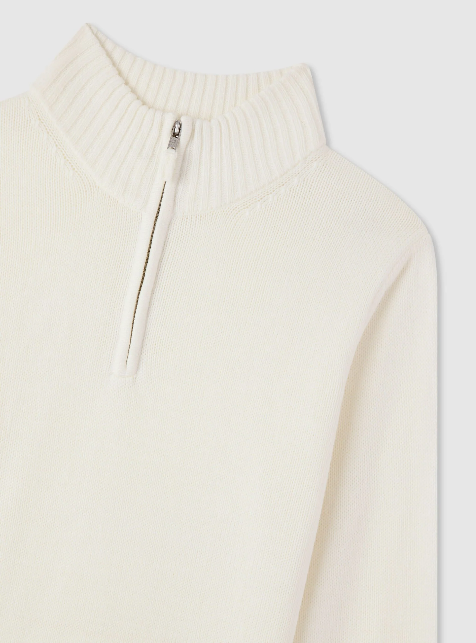 Maglia collo alto con zip - Image 7