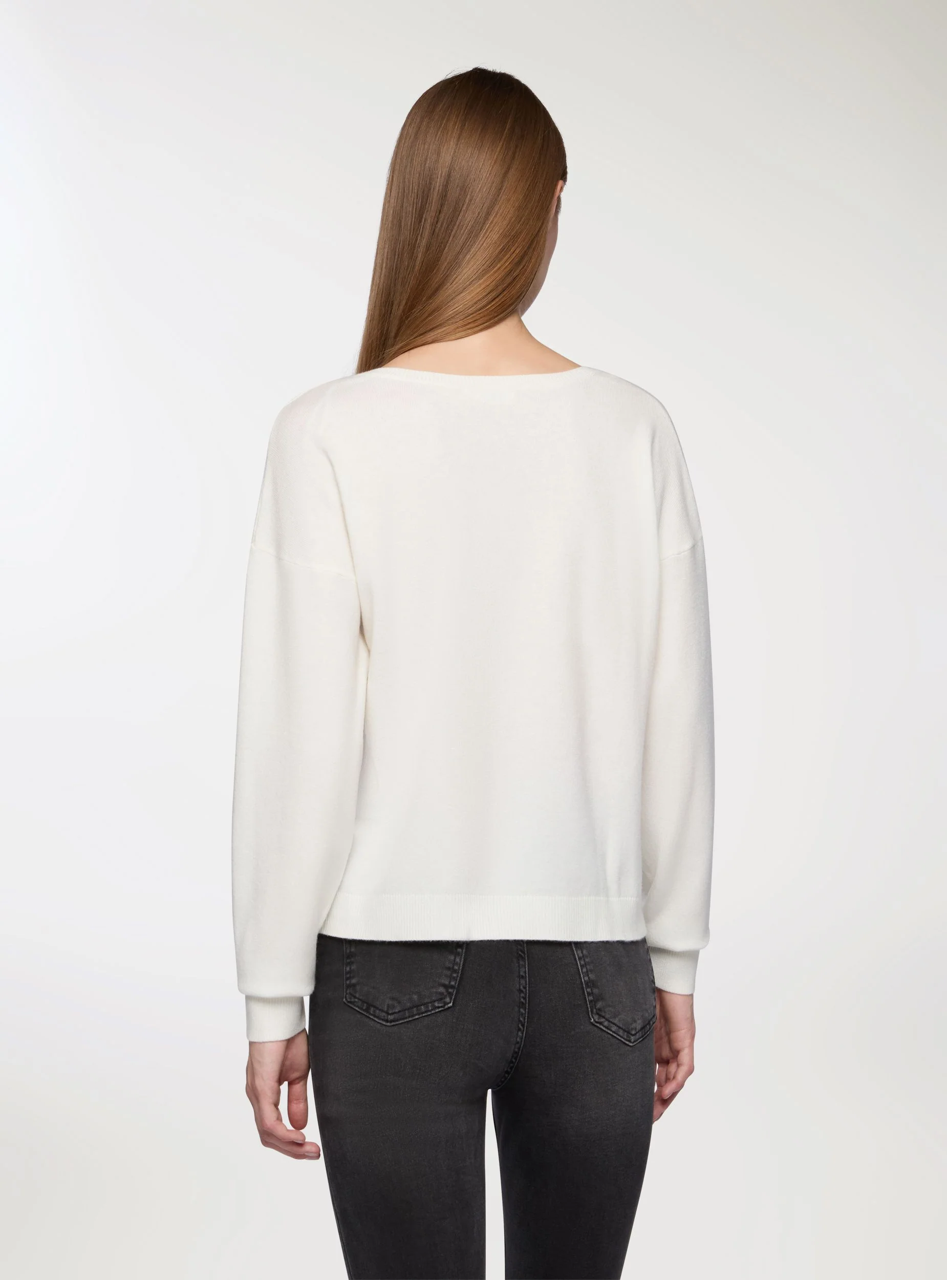 Maglia con scollo a V - Image 3