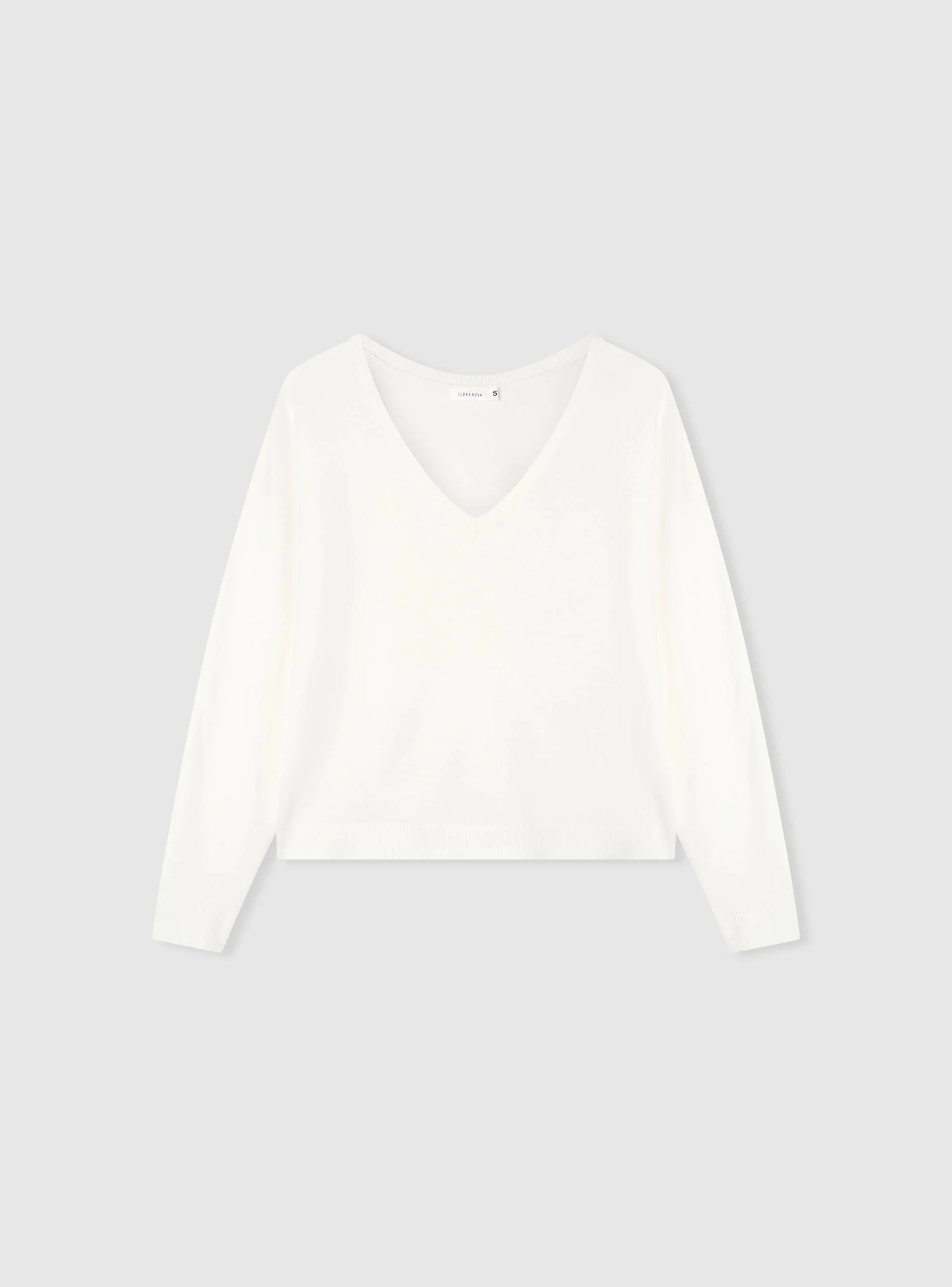 Maglia con scollo a V - Image 6