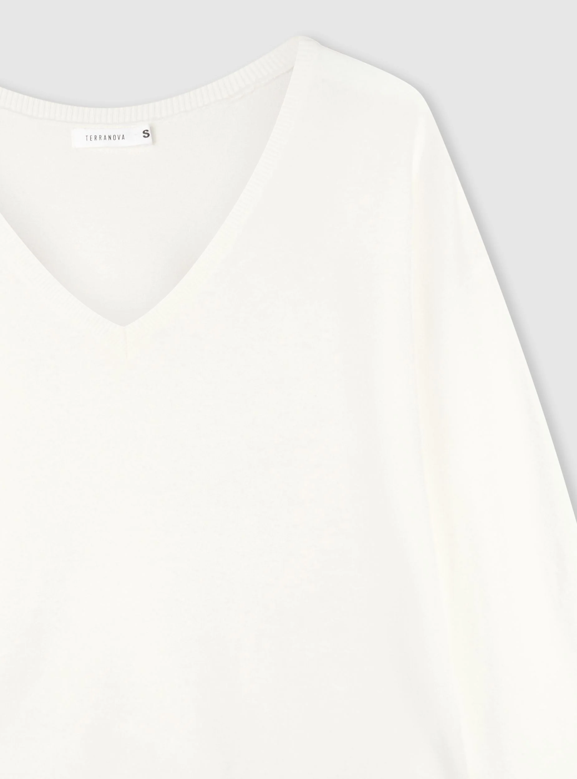 Maglia con scollo a V - Image 7