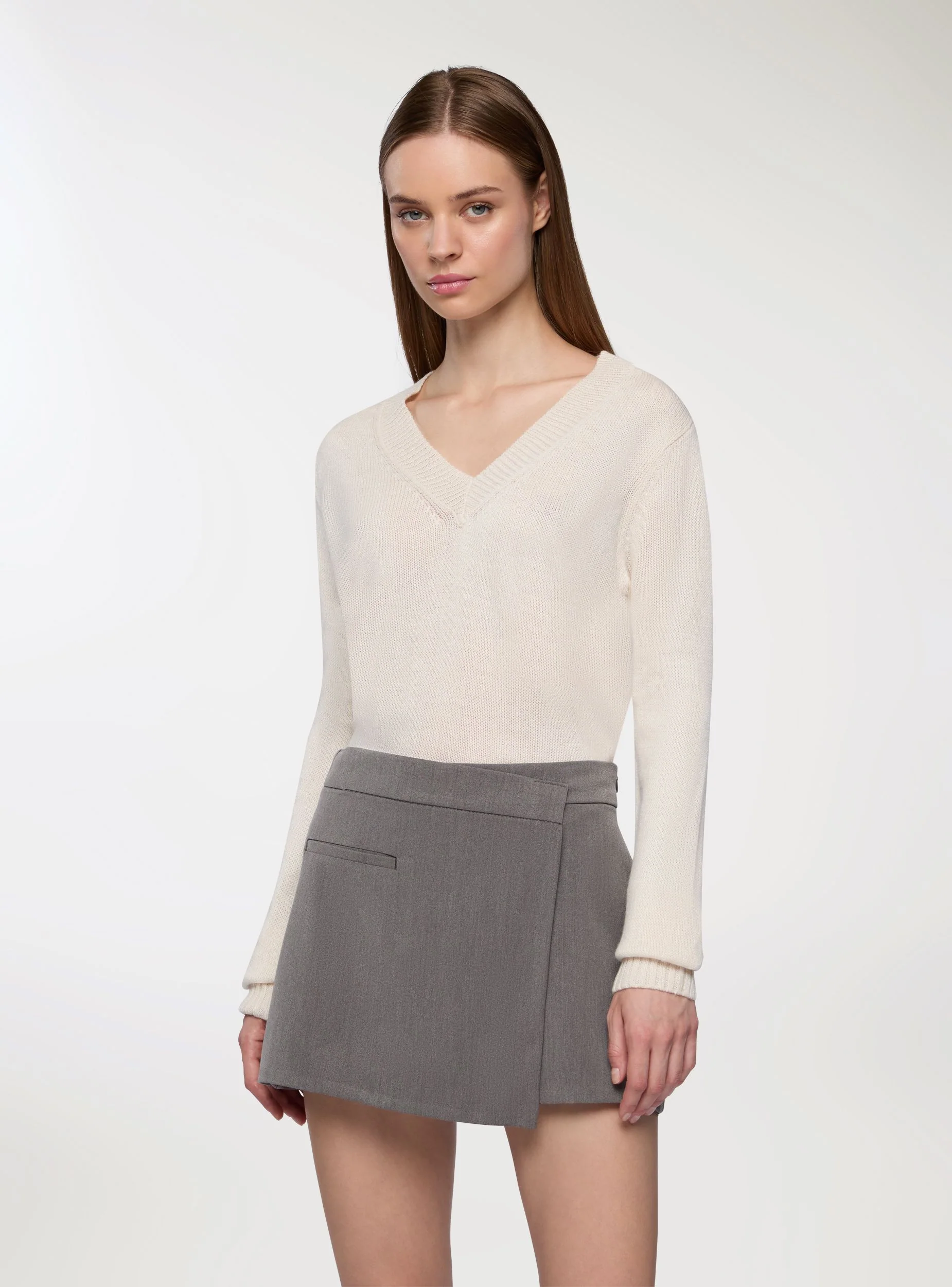 Maglia con scollo a V