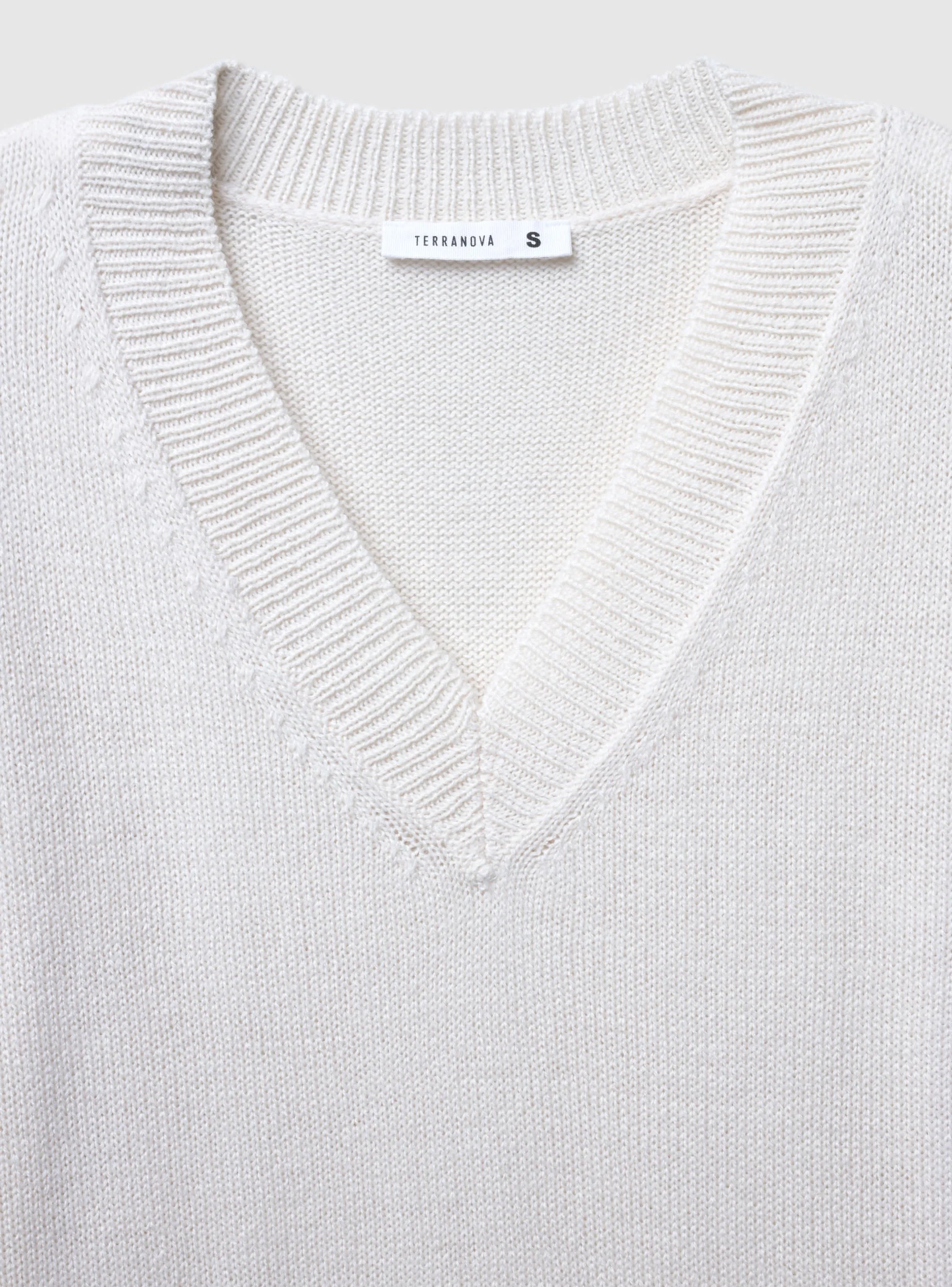 Maglia con scollo a V - Image 5