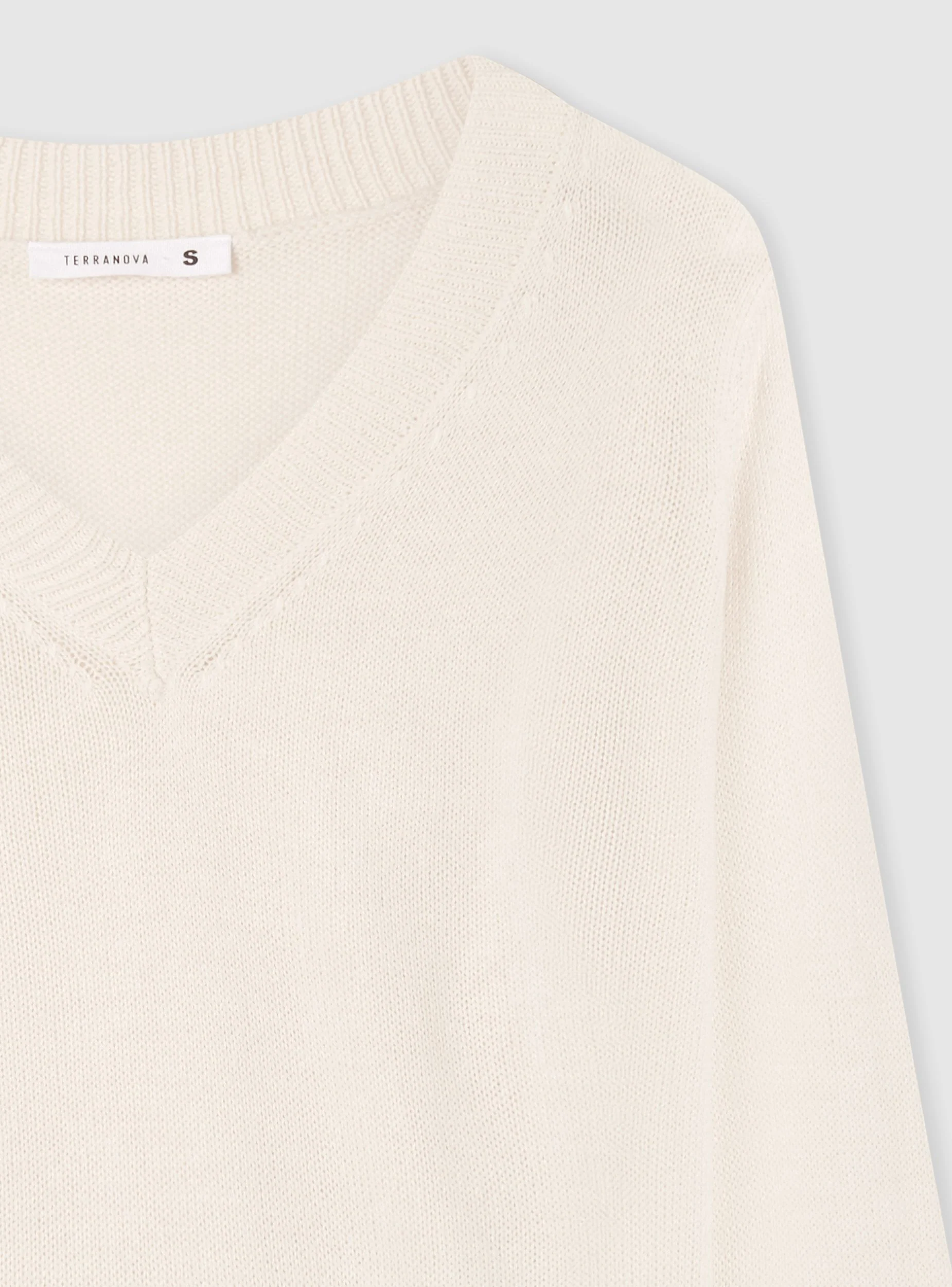 Maglia con scollo a V - Image 7