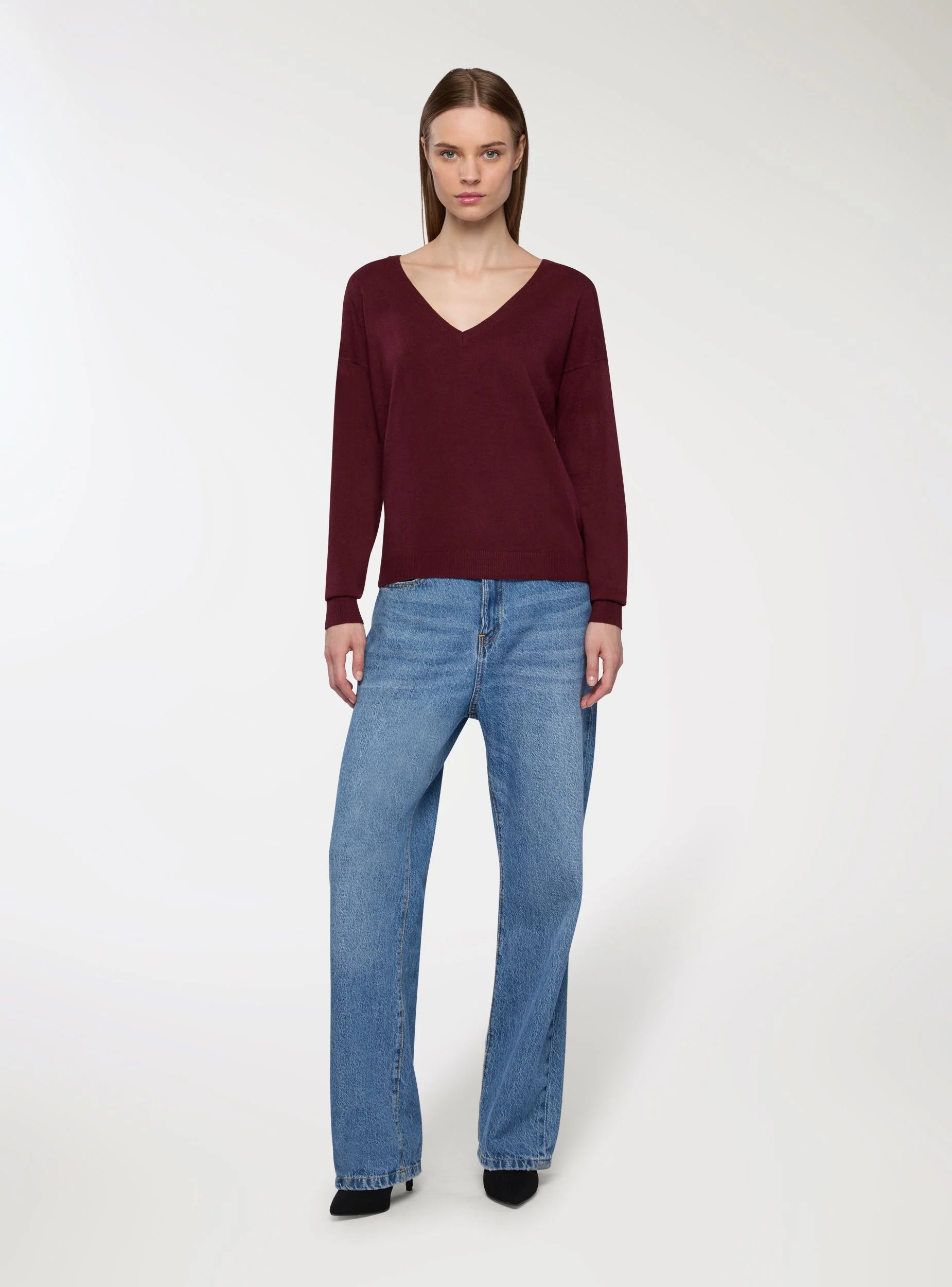 Maglia con scollo a V