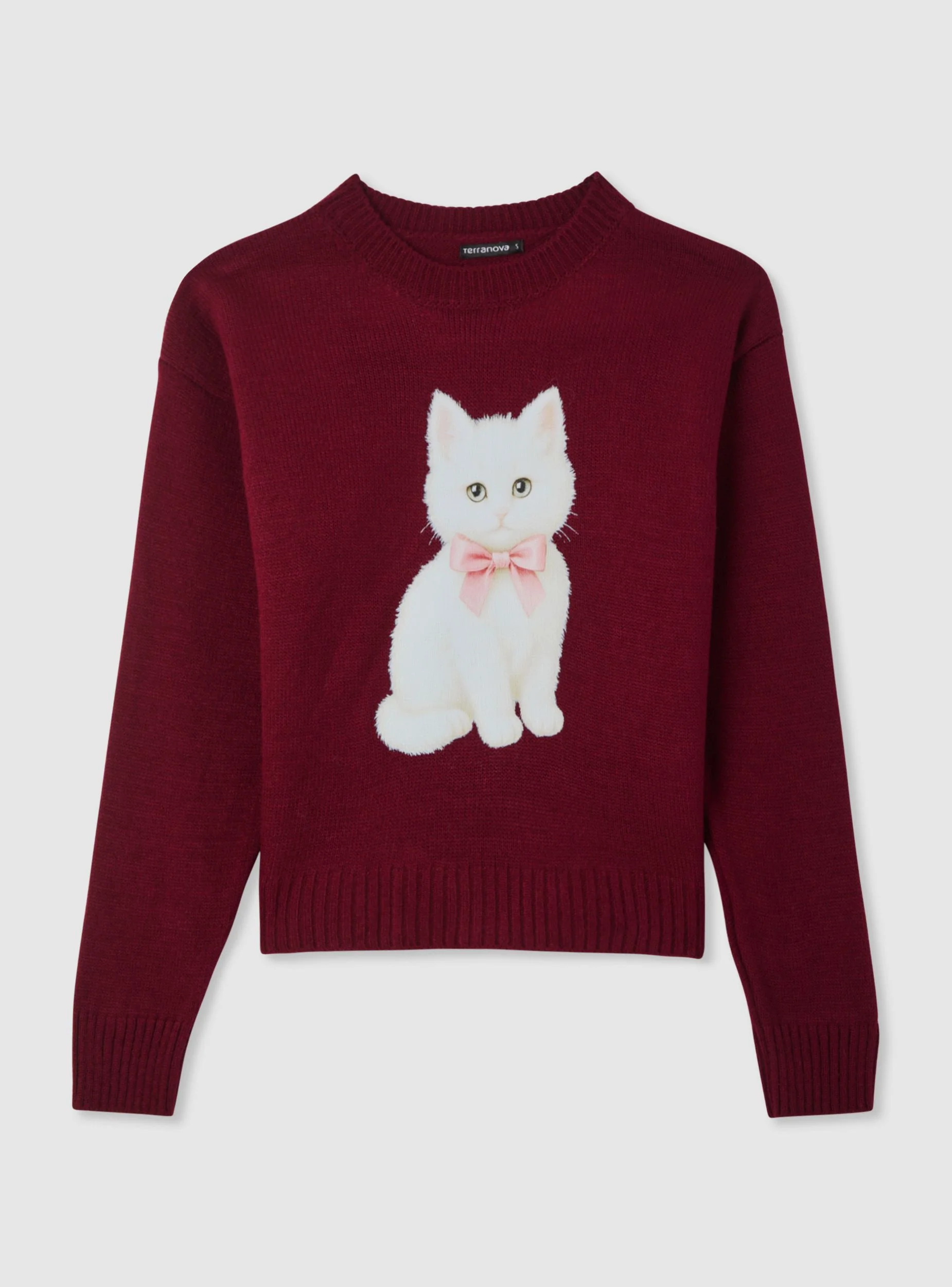 Maglia con stampa gattino - Image 3
