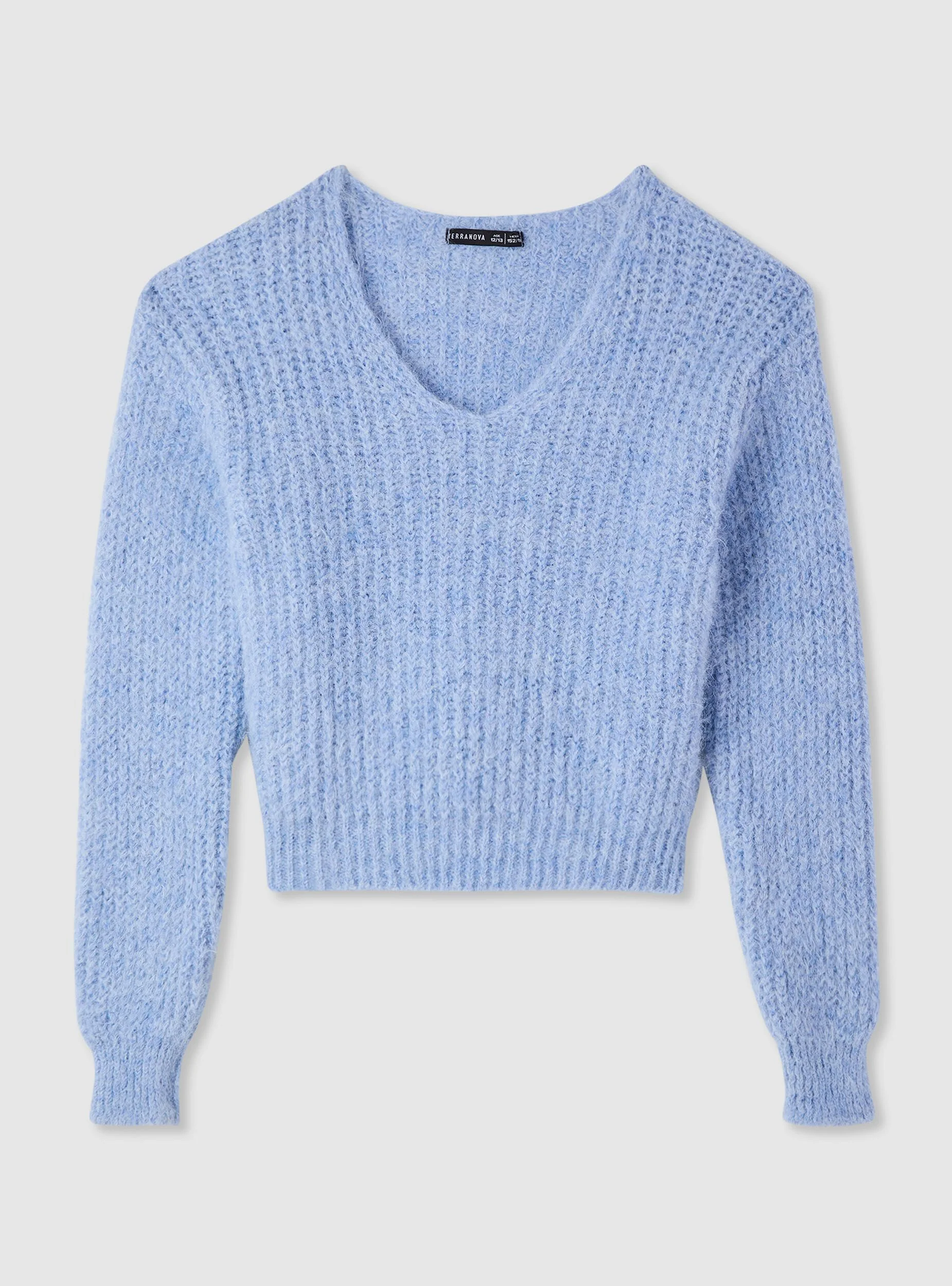 Maglia coste effetto pelo - Image 3