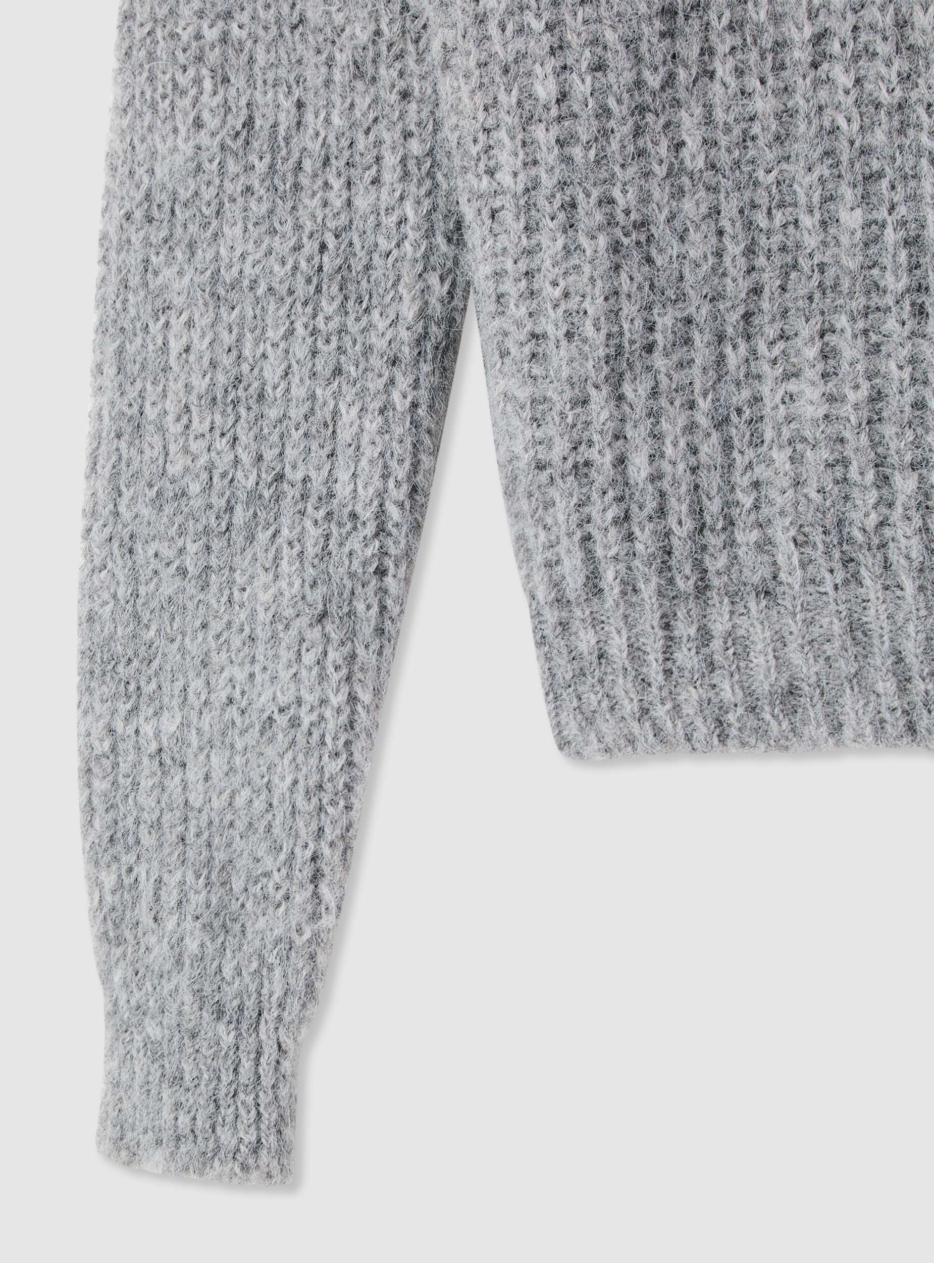 Maglia coste effetto pelo - Image 6