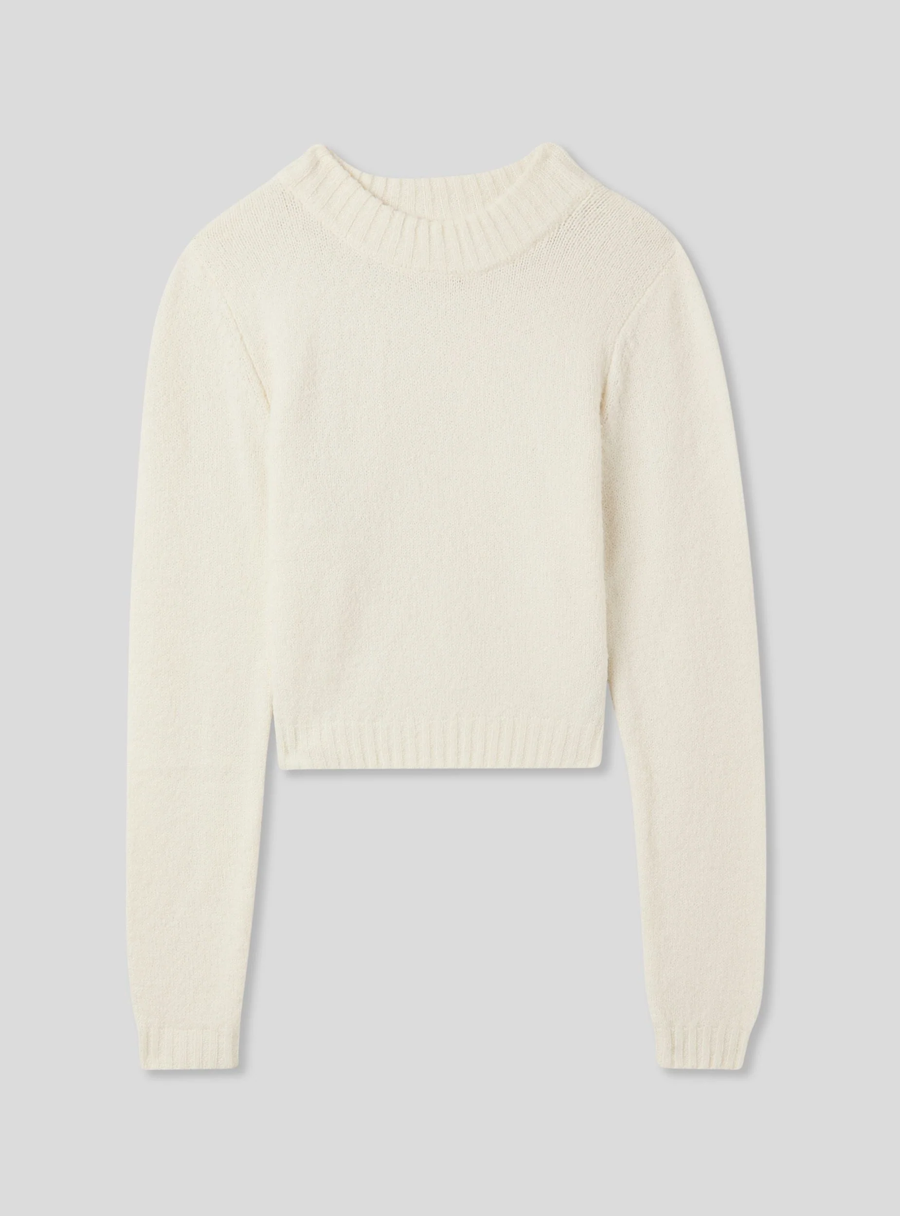 Maglia crop a lupetto - Image 5