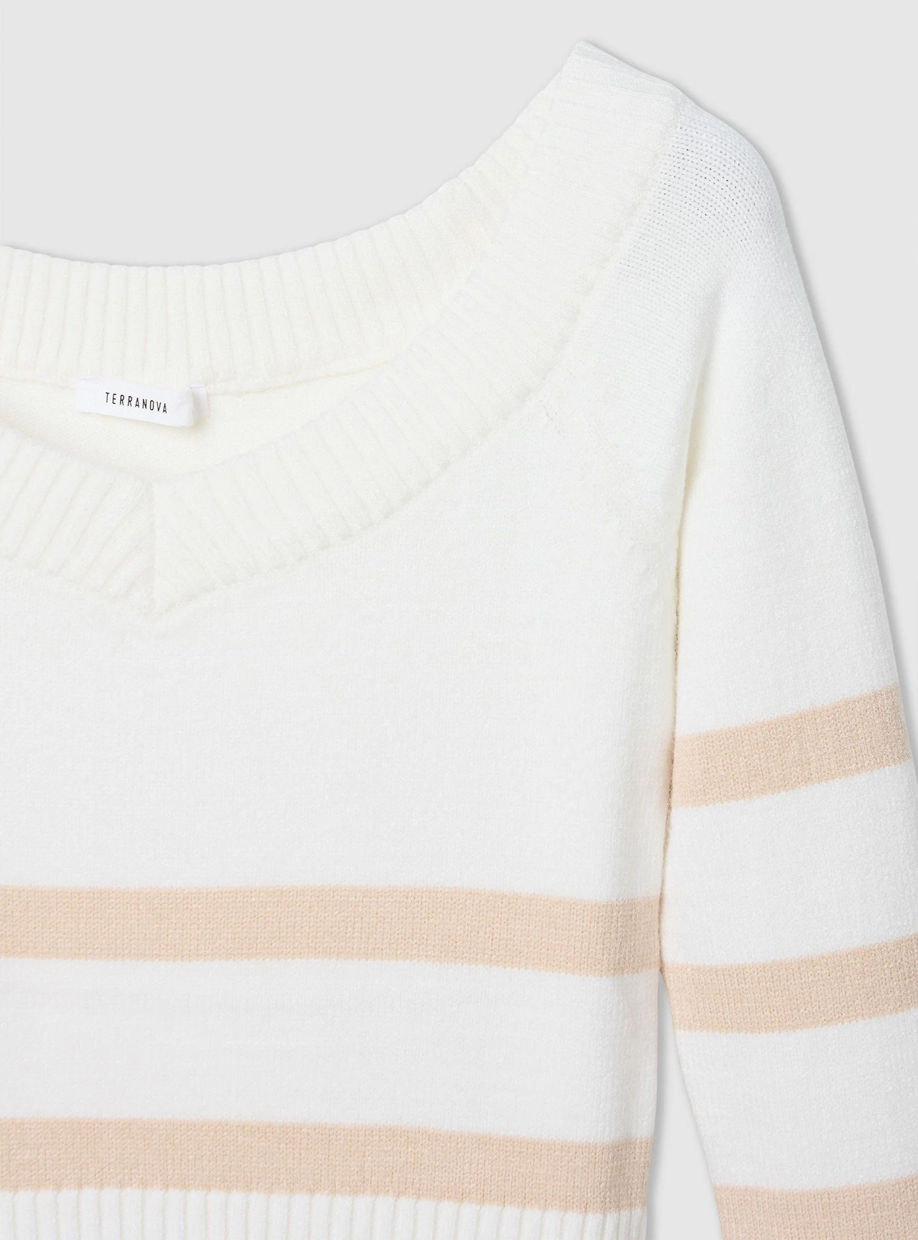 Maglia crop a righe - Image 8