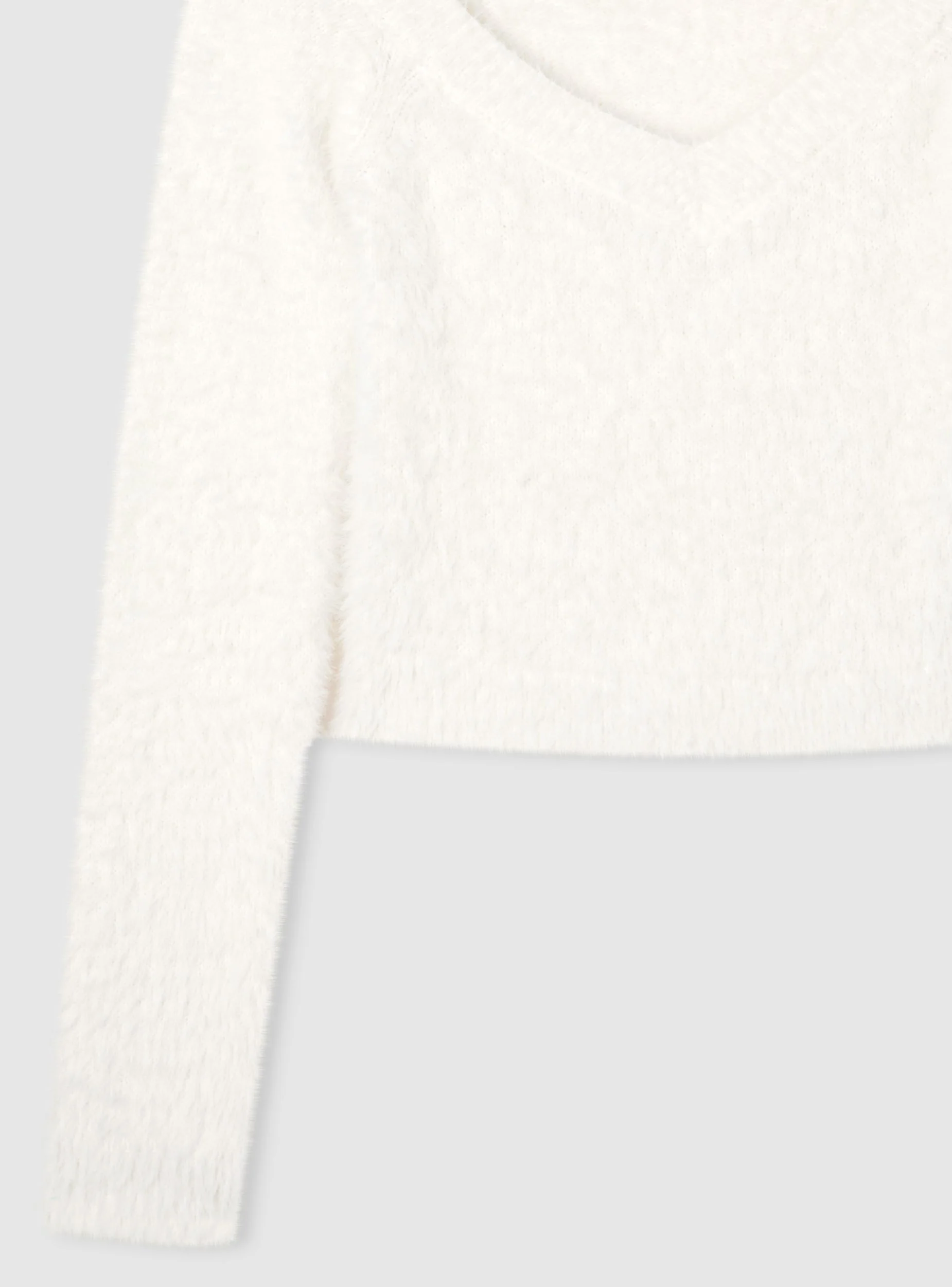 Maglia crop con ampio scollo a V - Image 5