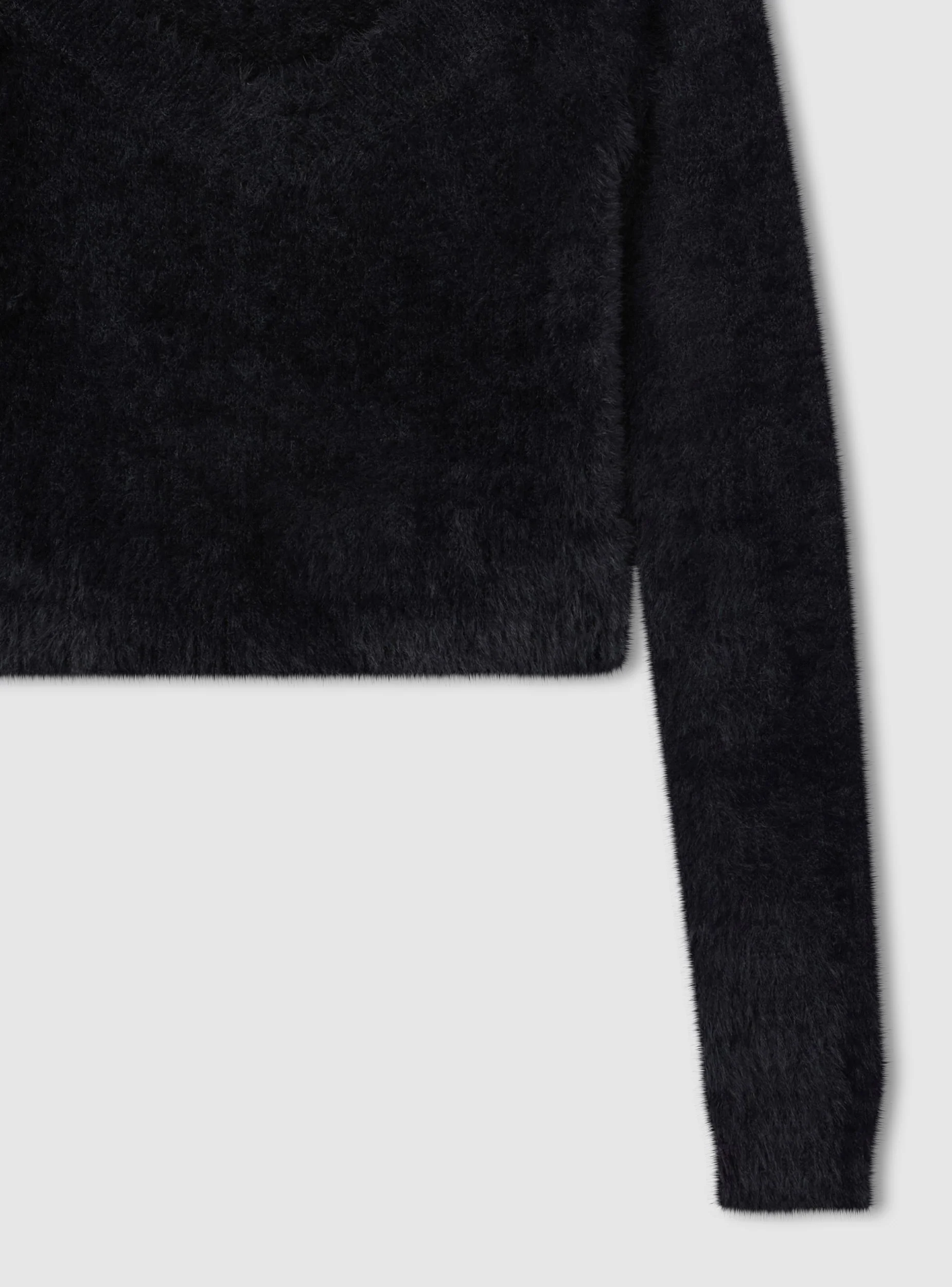 Maglia crop con ampio scollo a V - Image 7