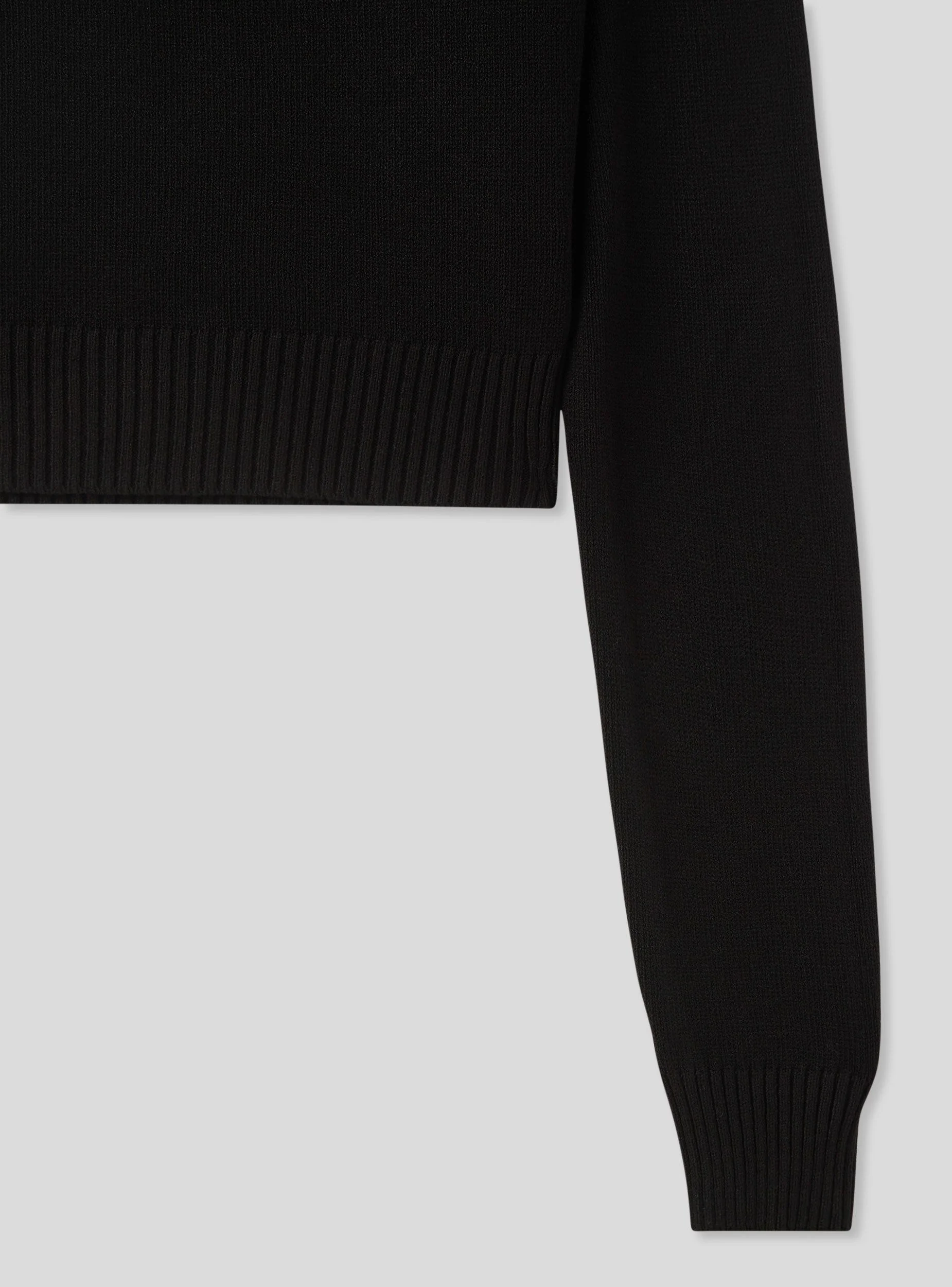 Maglia crop con scollo a V - Image 5