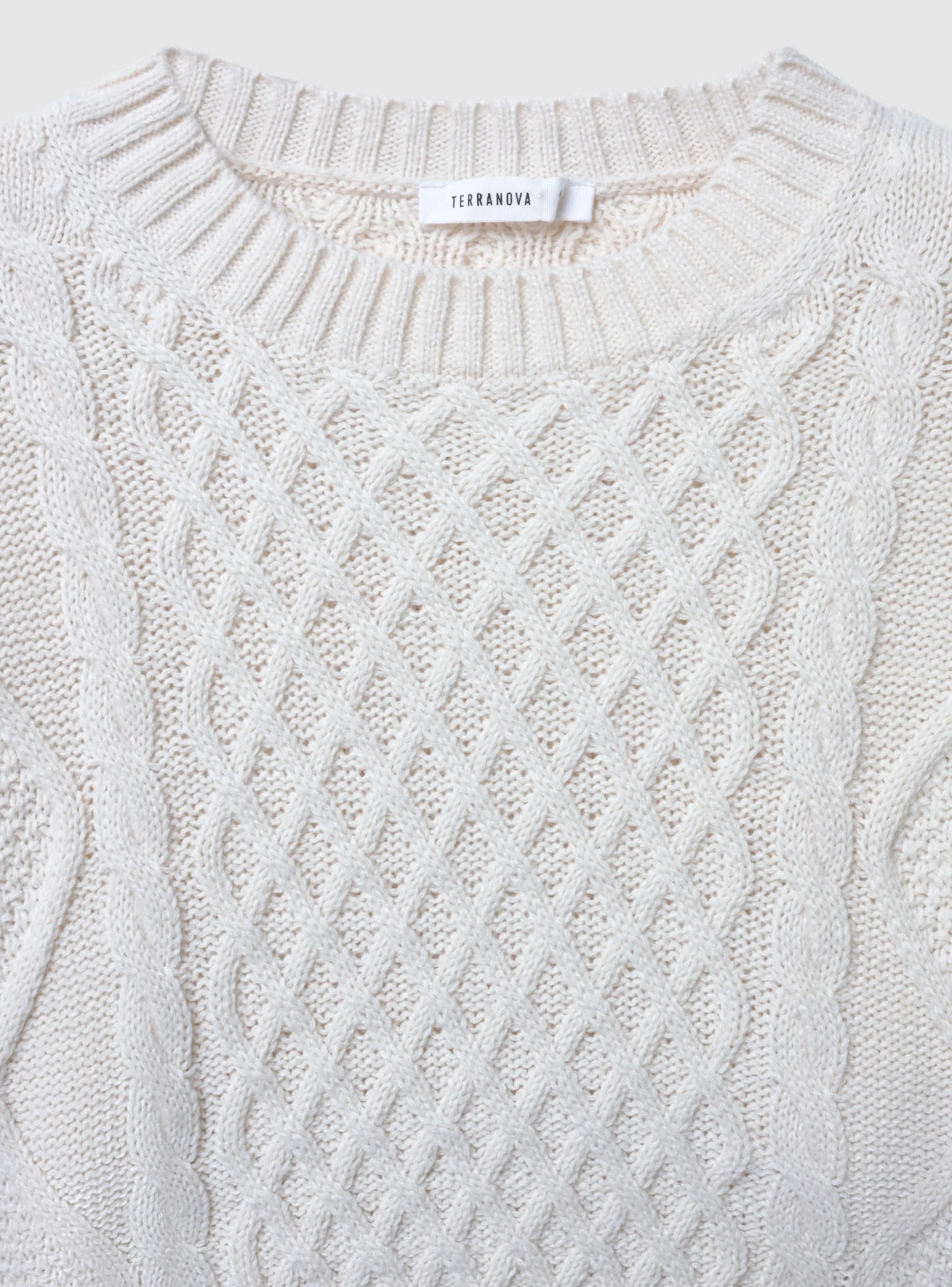 Maglia crop con trecce - Image 5